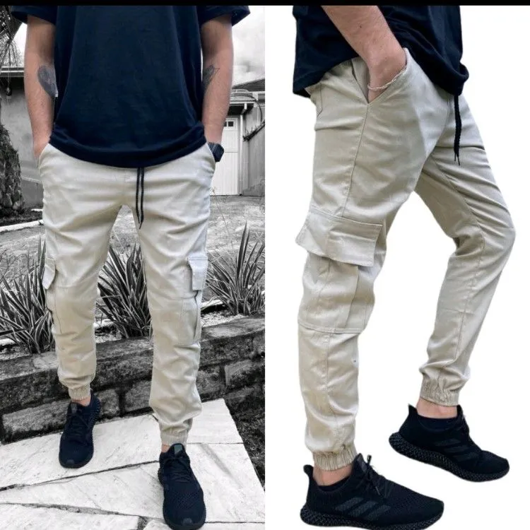 Calça jogger cargo