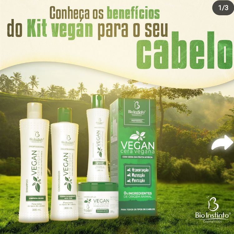 Kit Capilar Vegan Bioinstinto