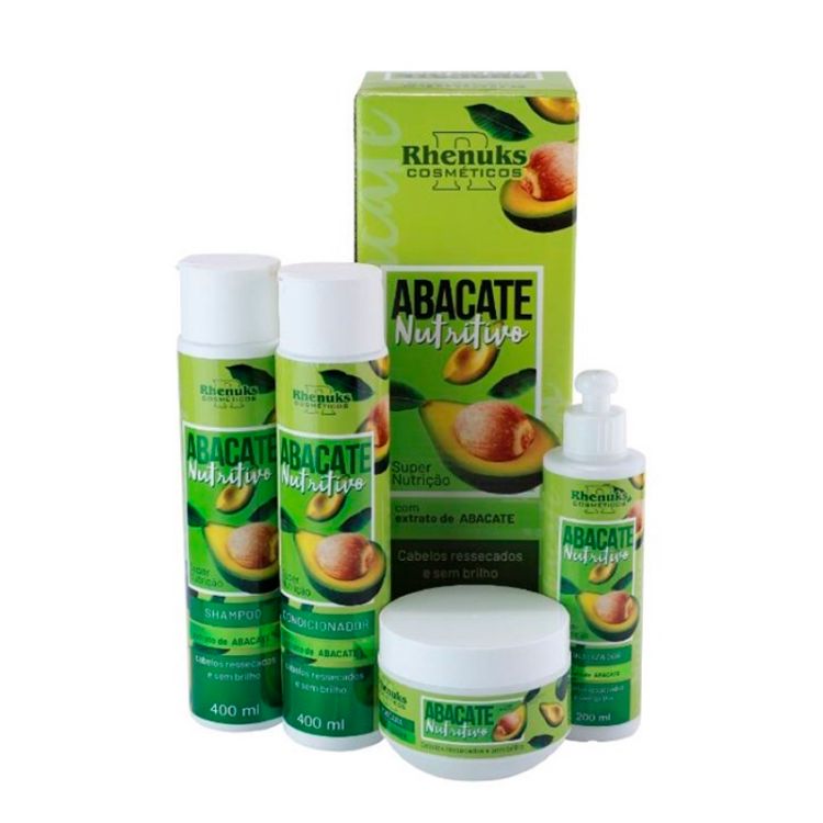 Kit Capilar Abacate Nutritivo - Rhenuks Cosméticos