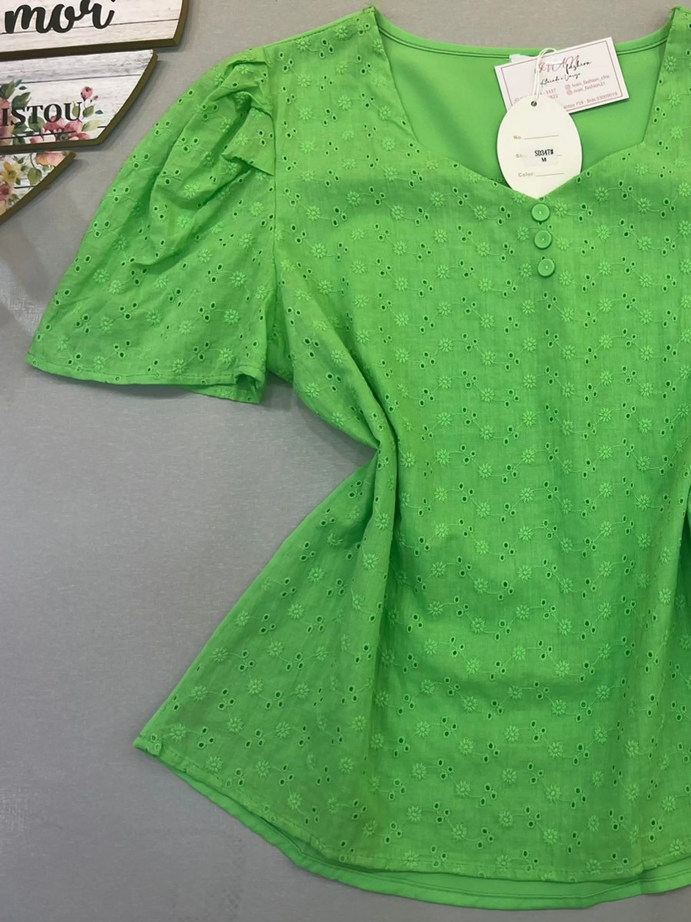 Blusa verão confortável