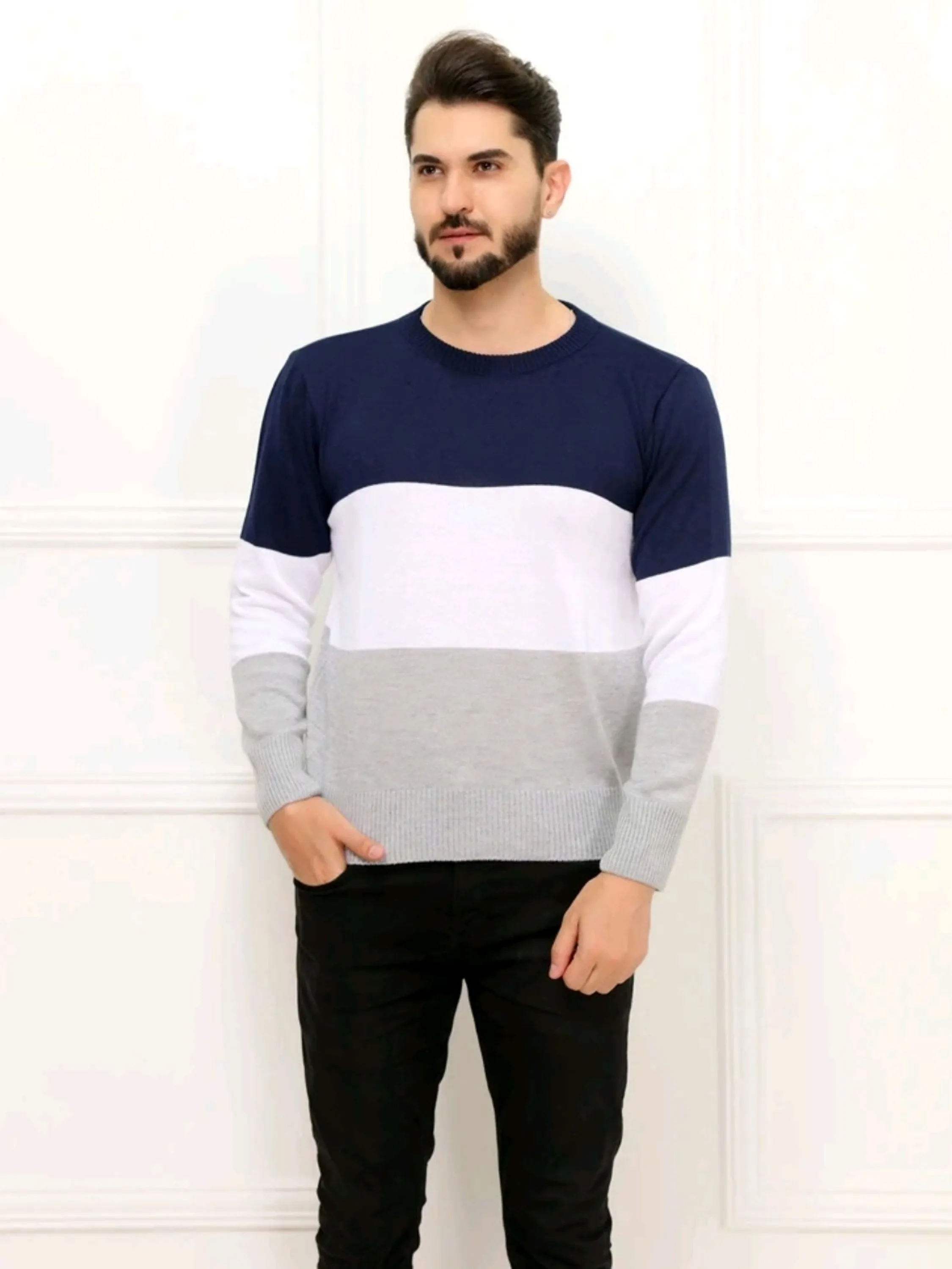 Blusa inverno masculino trico