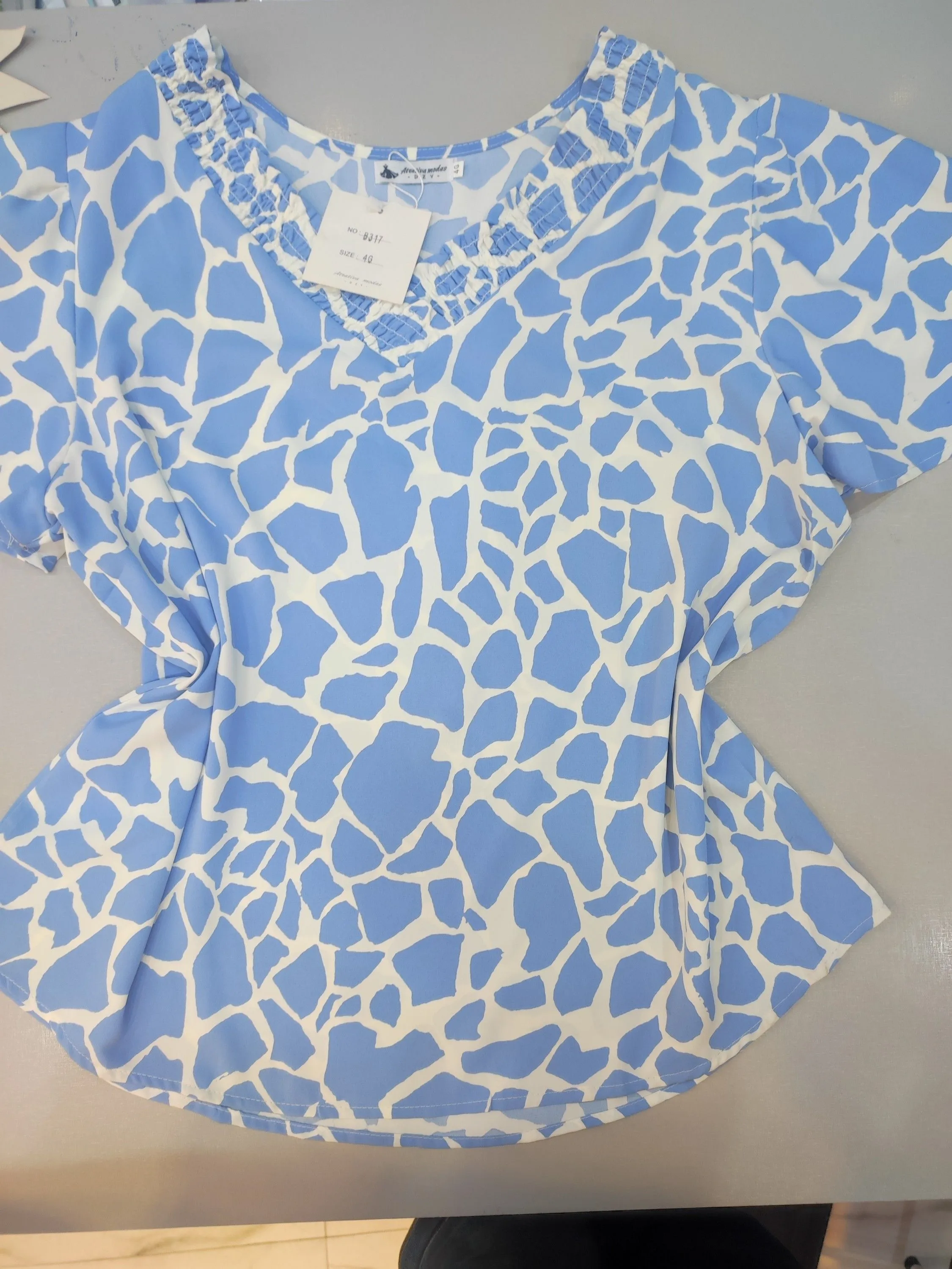 Blusa feminina verão plus #317