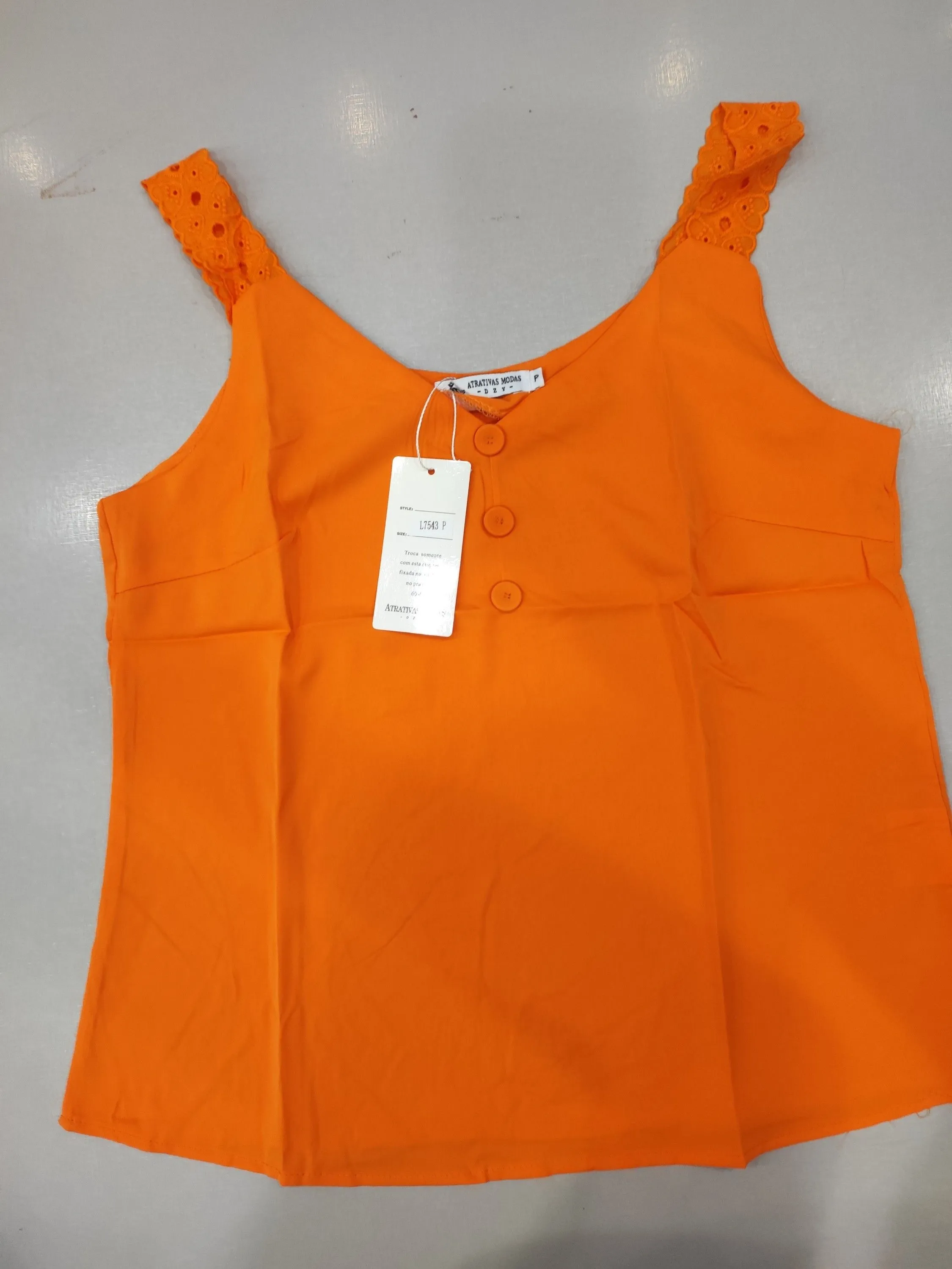 Blusa regata feminina verão 7543