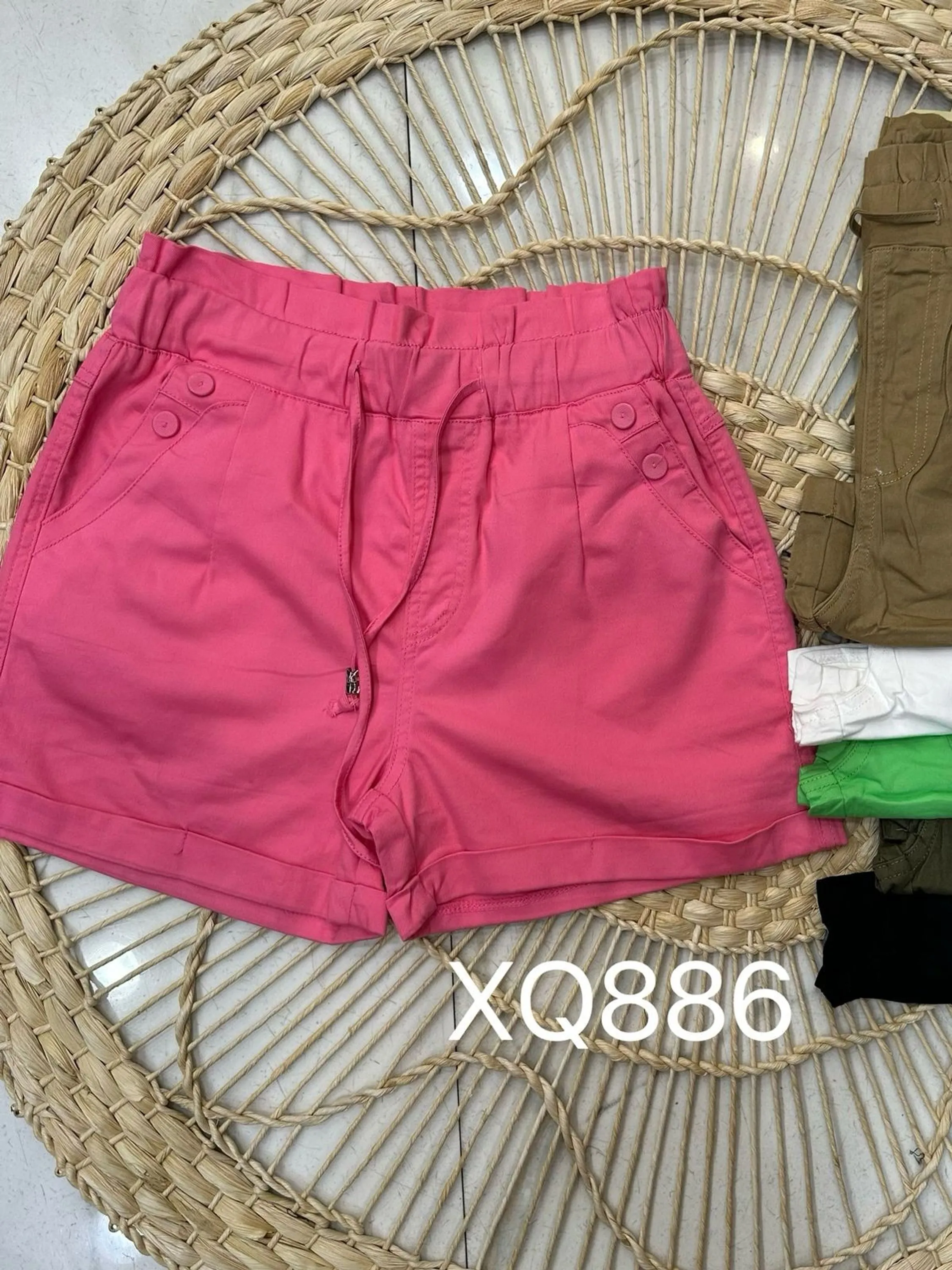 short feminino sarja xq886