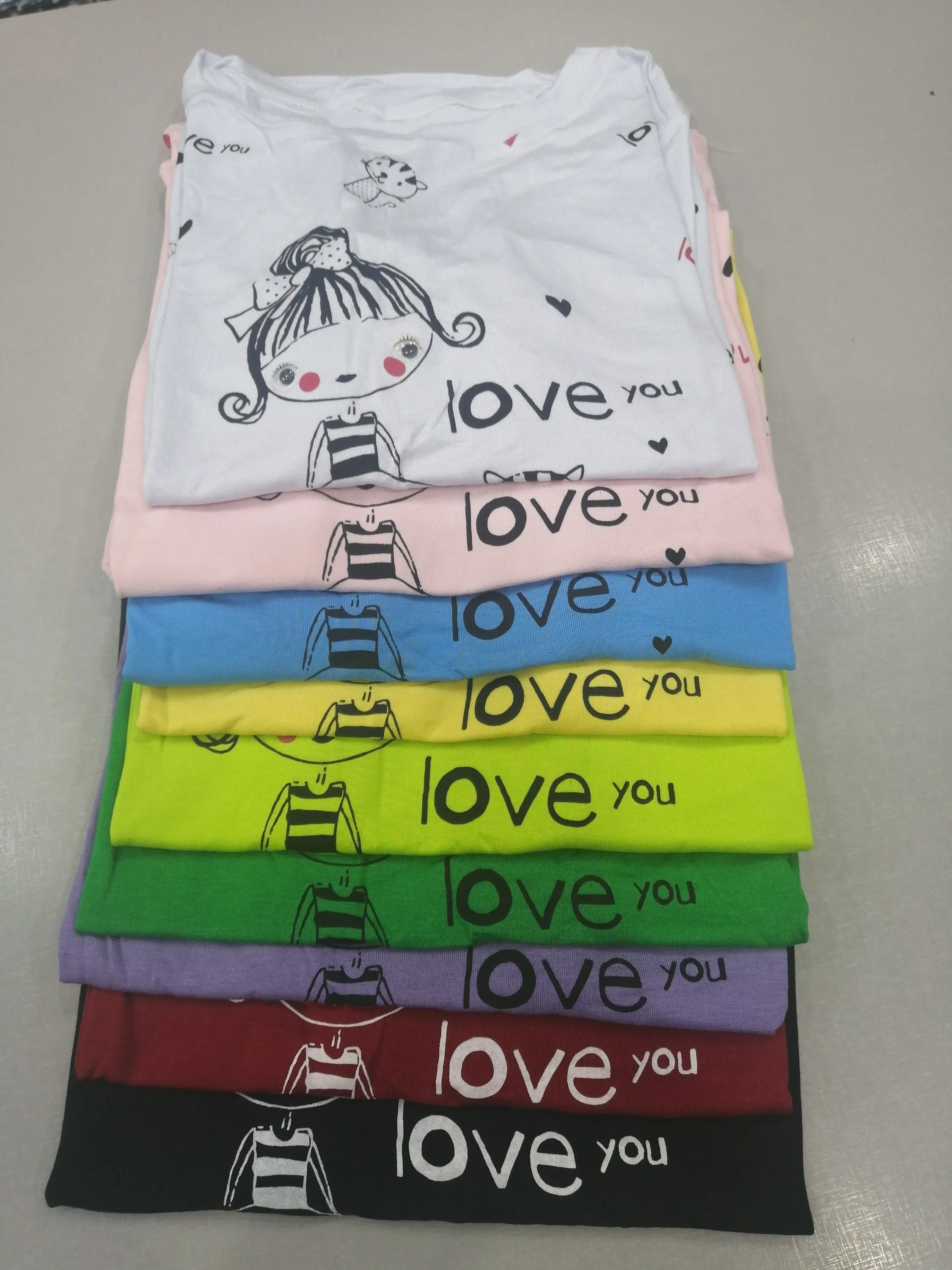 Camiseta feminina love