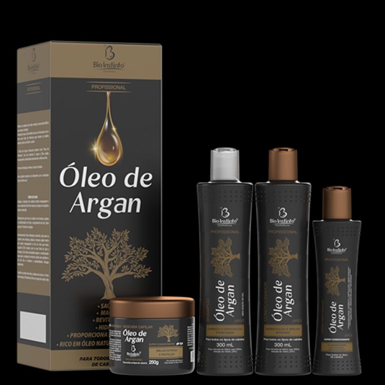 Kit capilar óleo de Argan Bio instinto