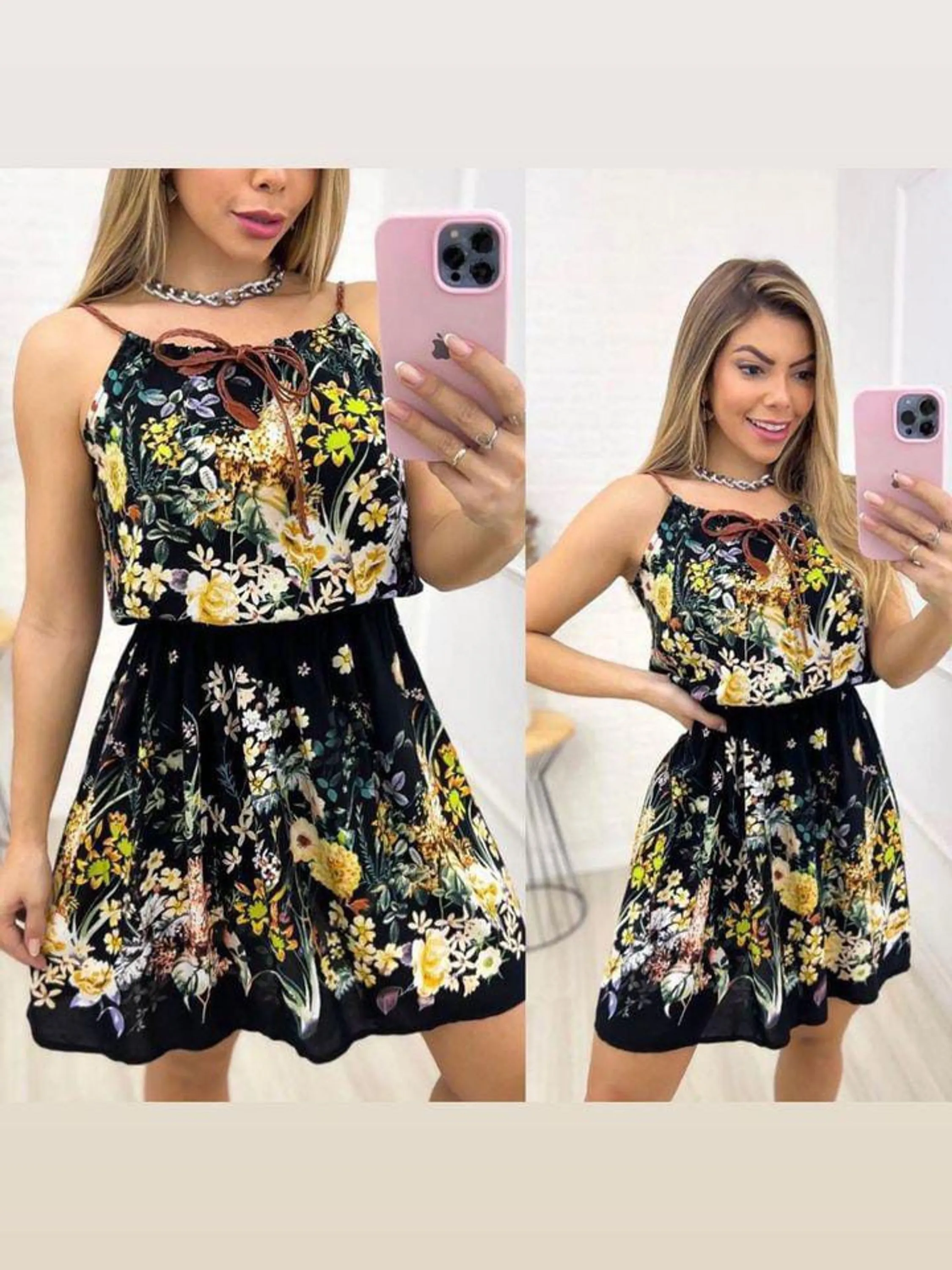 Vestido curto Feminino