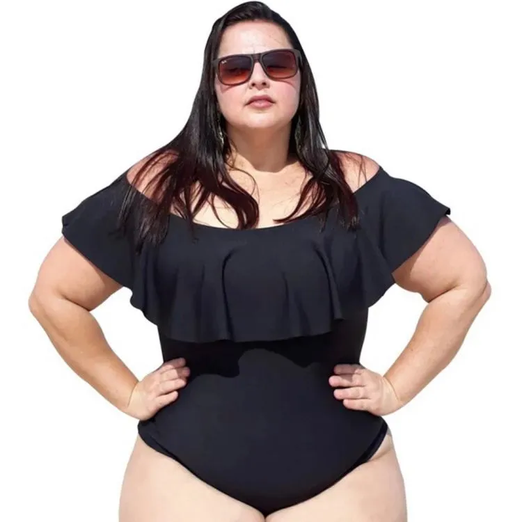 Body plus size ciganinha