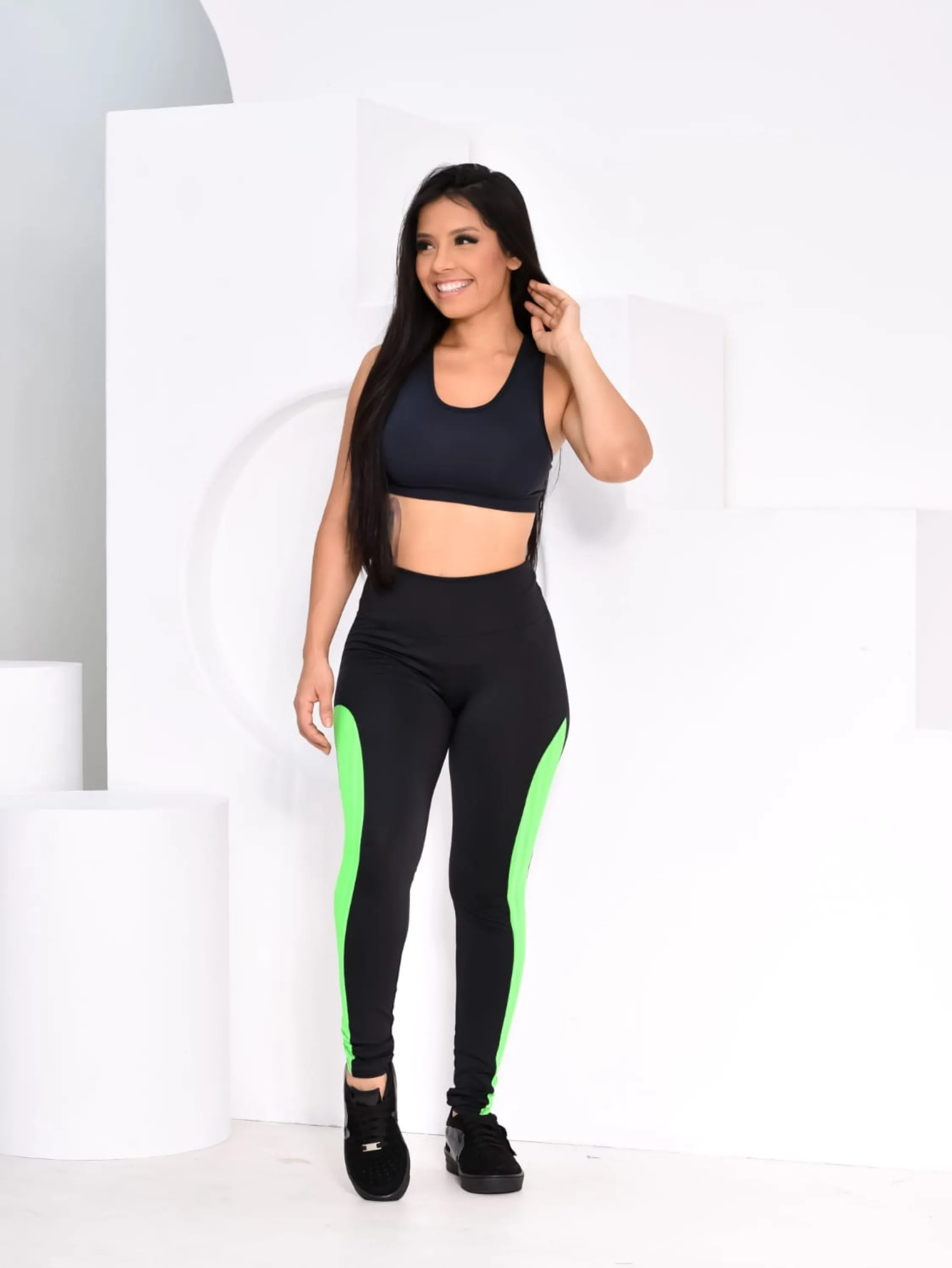 Calça Legging Feminina PROMOÇÃO Premium Cintura Alta Bordada Academia Yoga Corrida