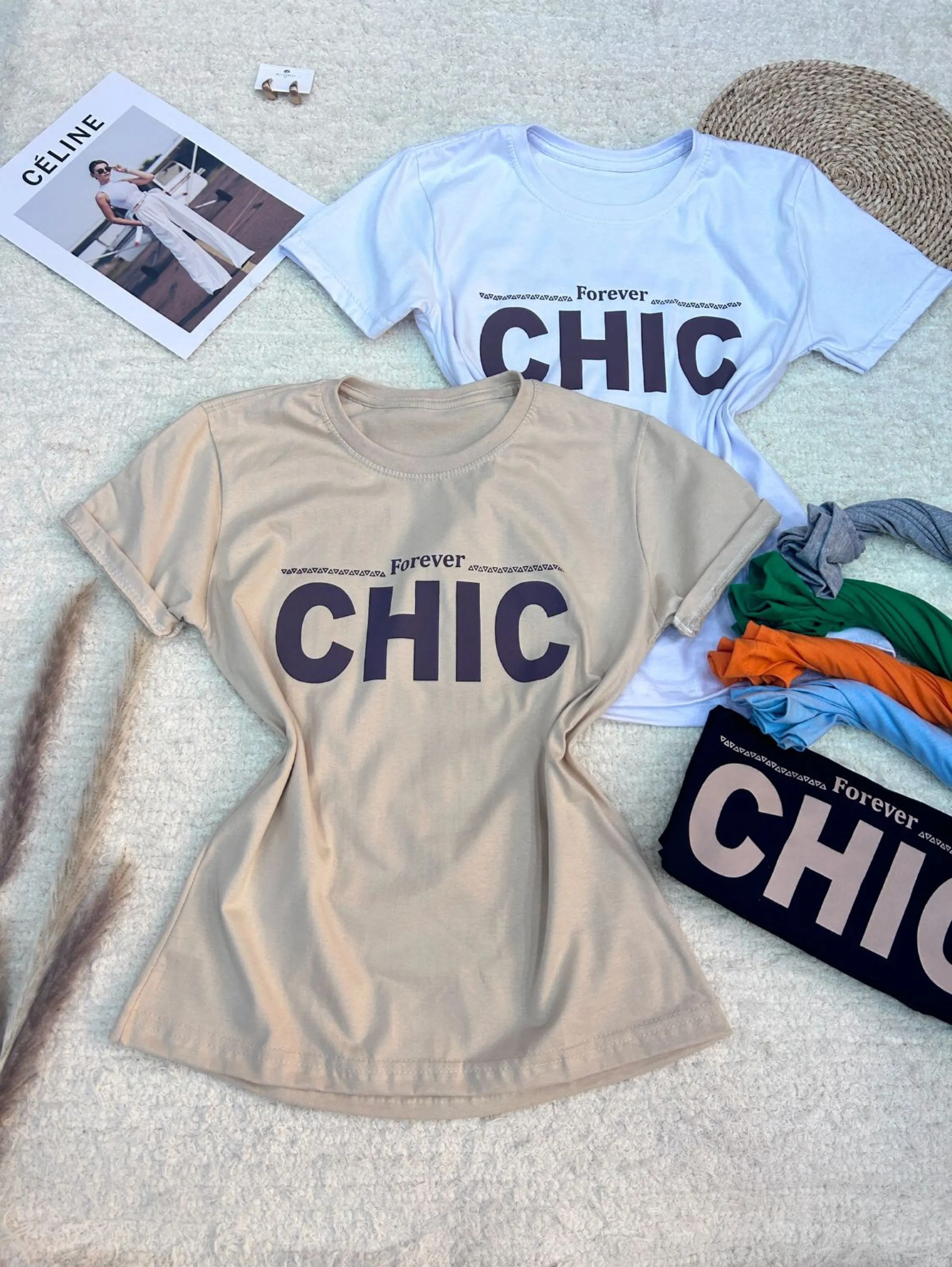 T-shirt camiseta CHIC