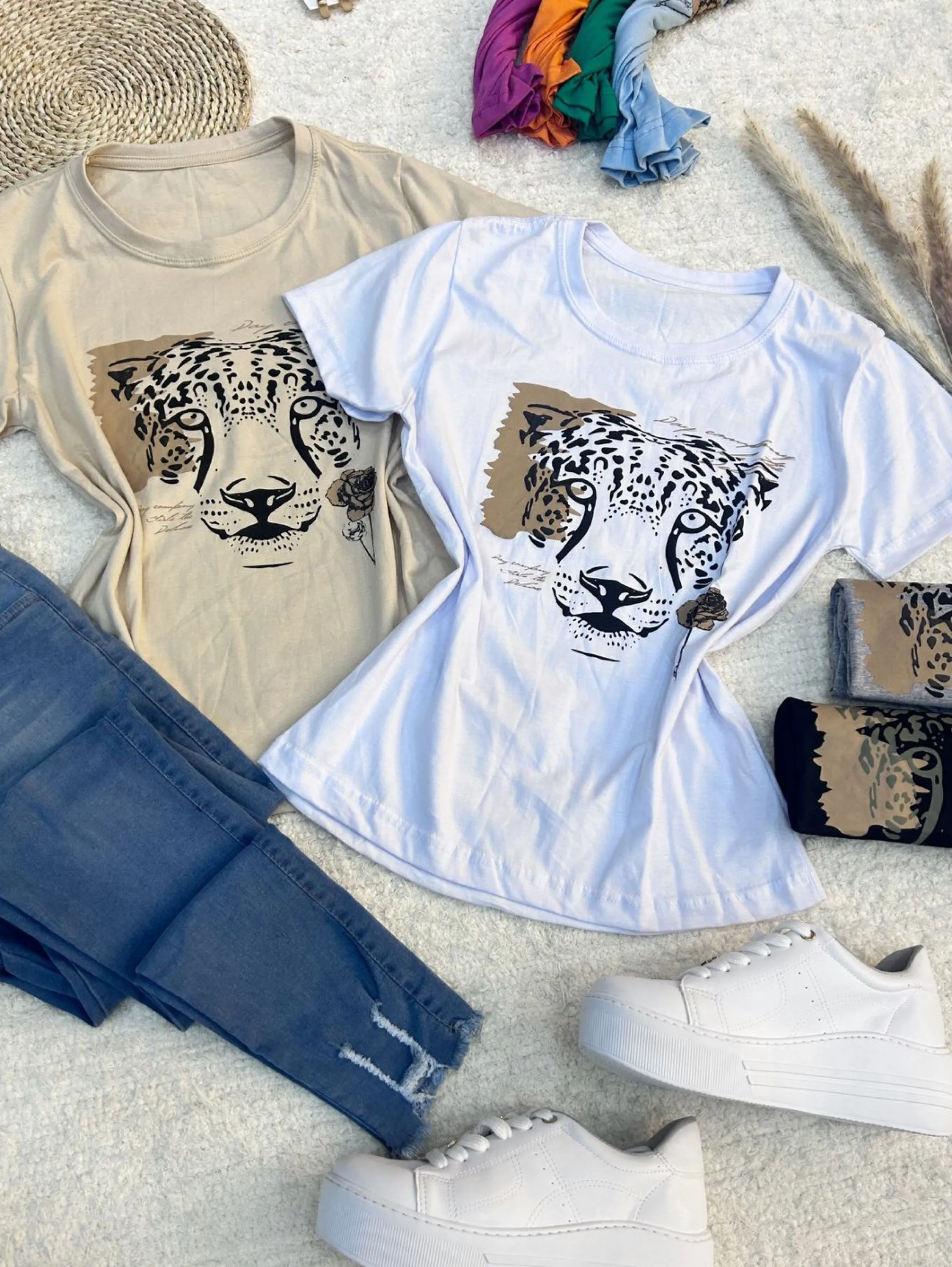 T-shirt camiseta tigre