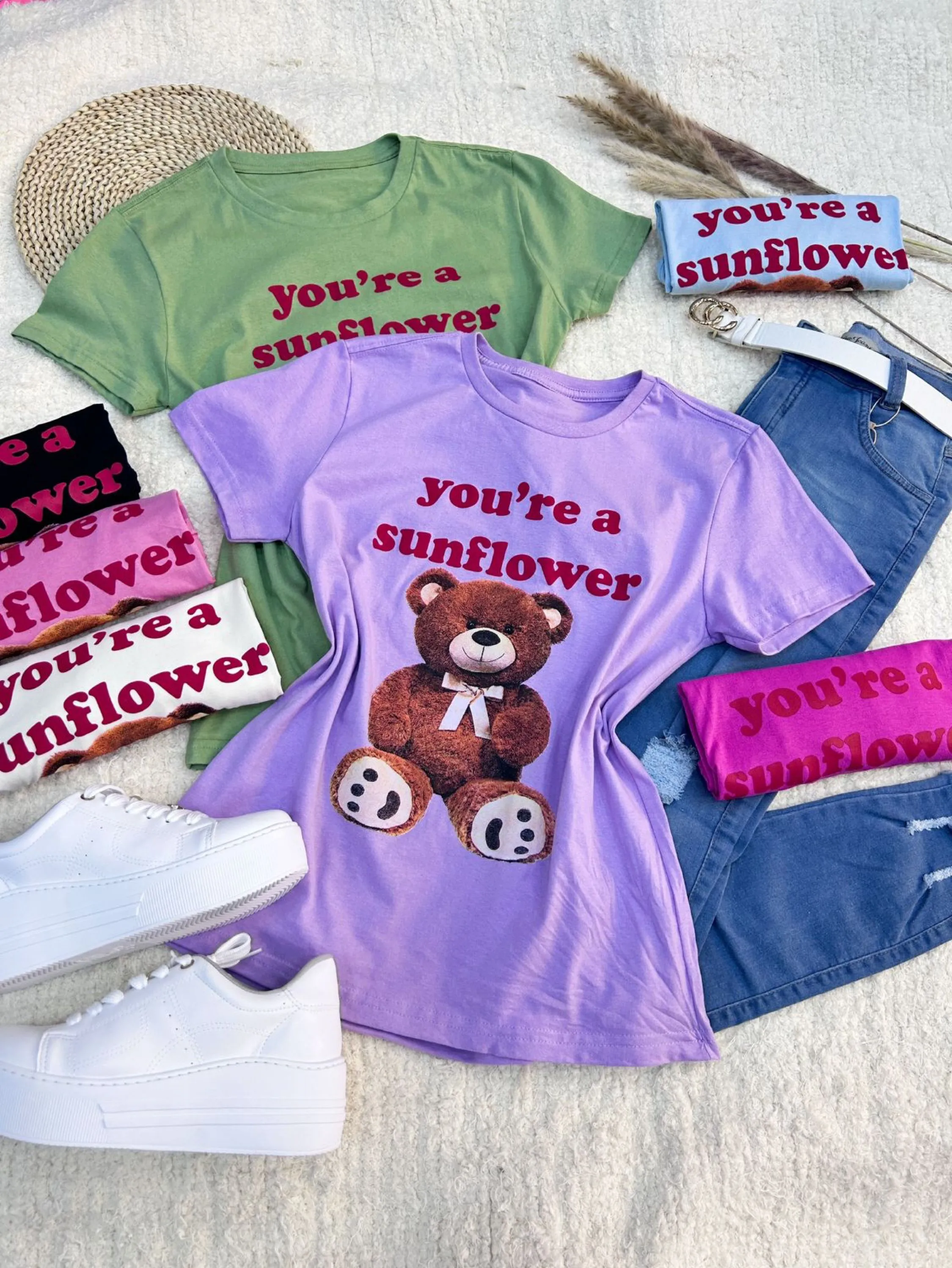 T-shirt camiseta you’re urso