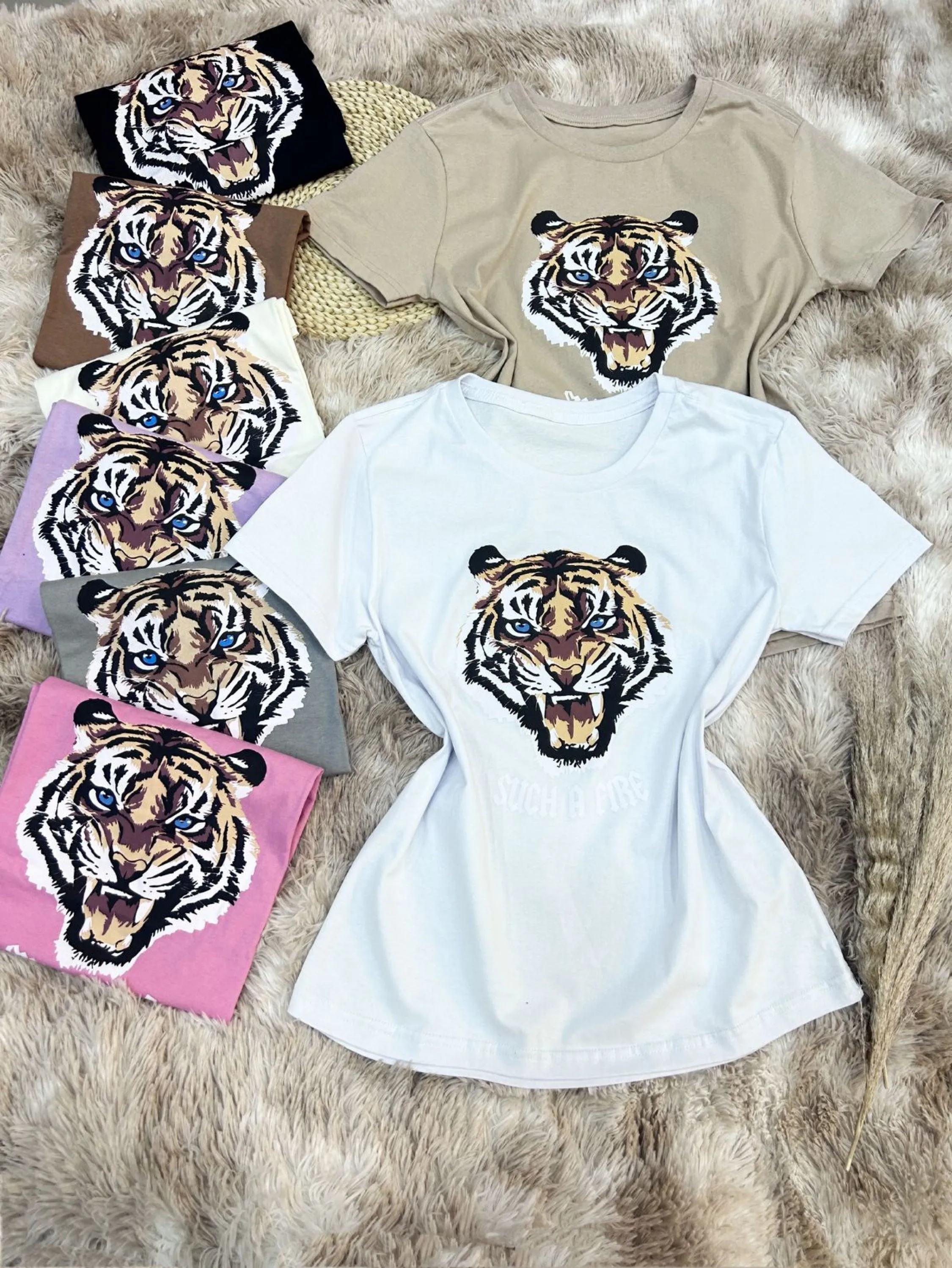 T-shirt camiseta tigre