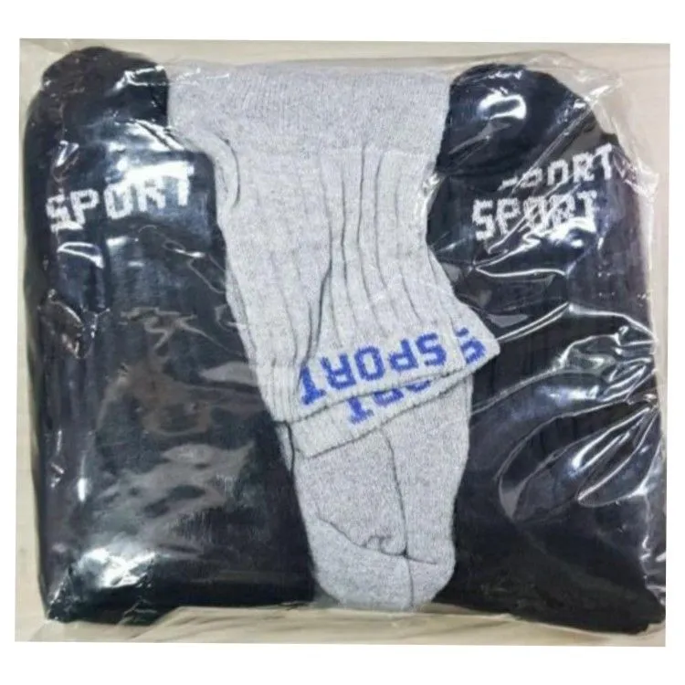 Meia Sport Canelada kit c/ 12 Pares!!