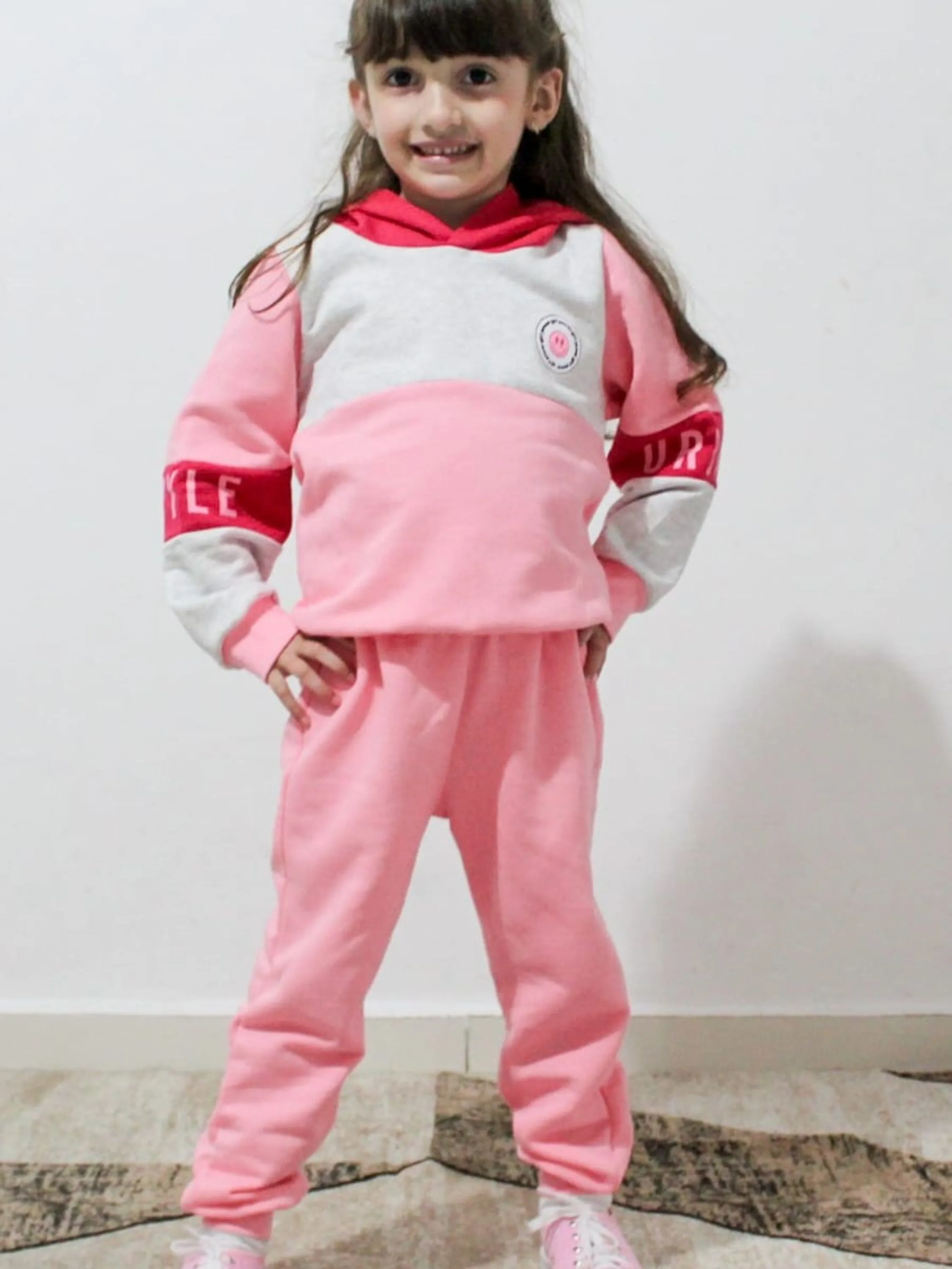 Moletom infantil menina rosa