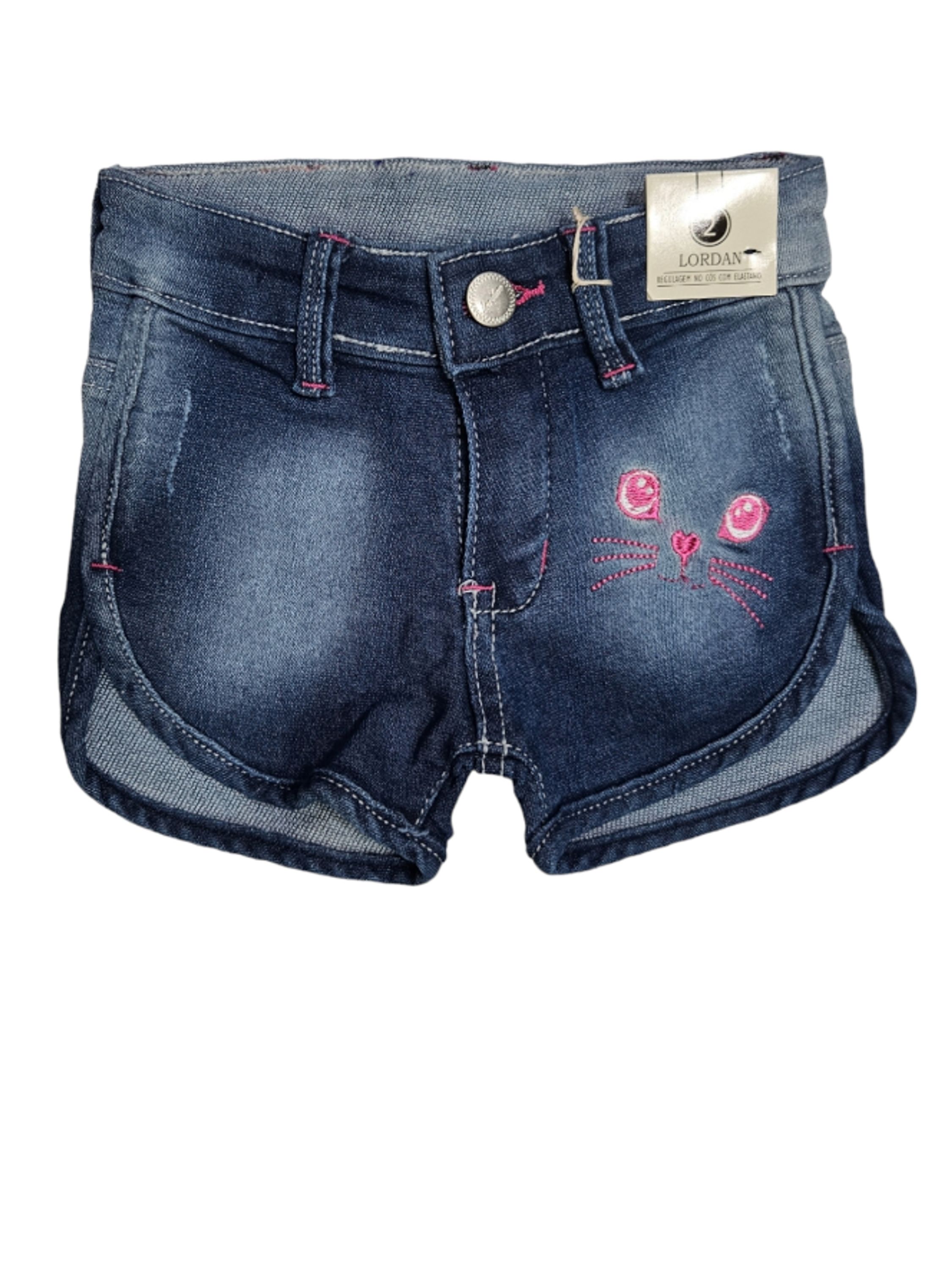 Short Jeans infantil menina 01-03 REF.3522