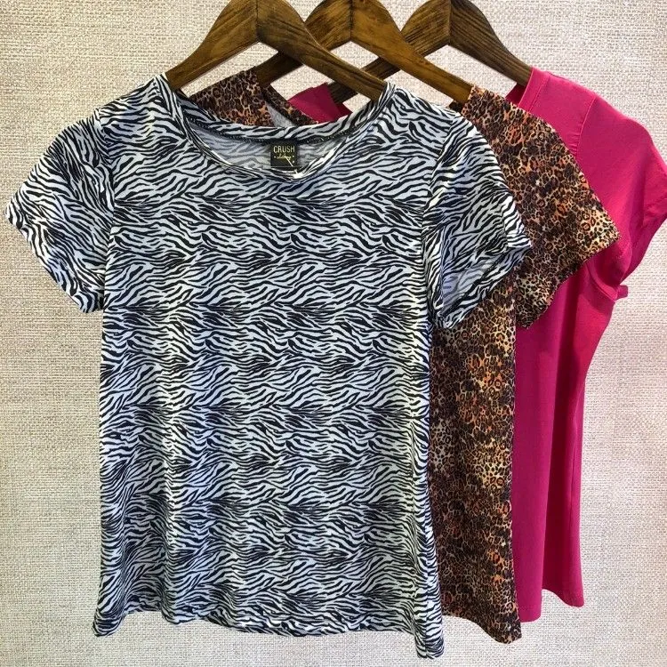 Blusa gola redonda, Sh 7024