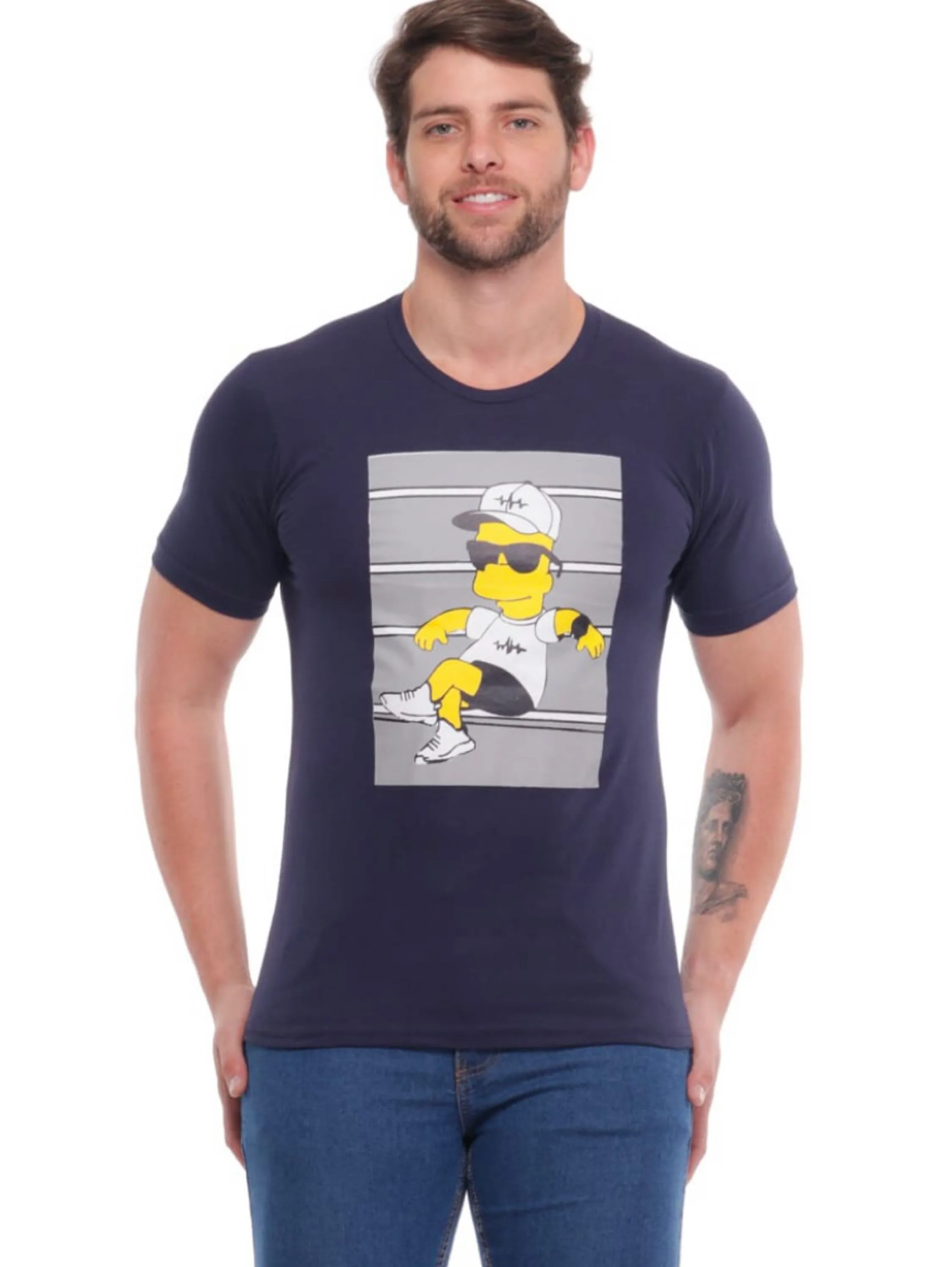 Camiseta Personagens Algodão