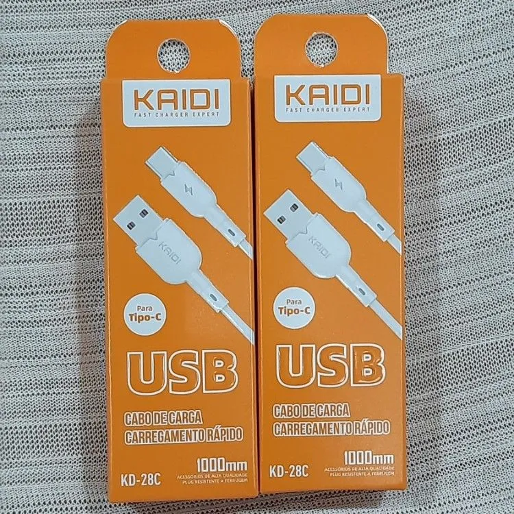 Cabo USB KAIDI  TIPO C 3.1 REF kd38c