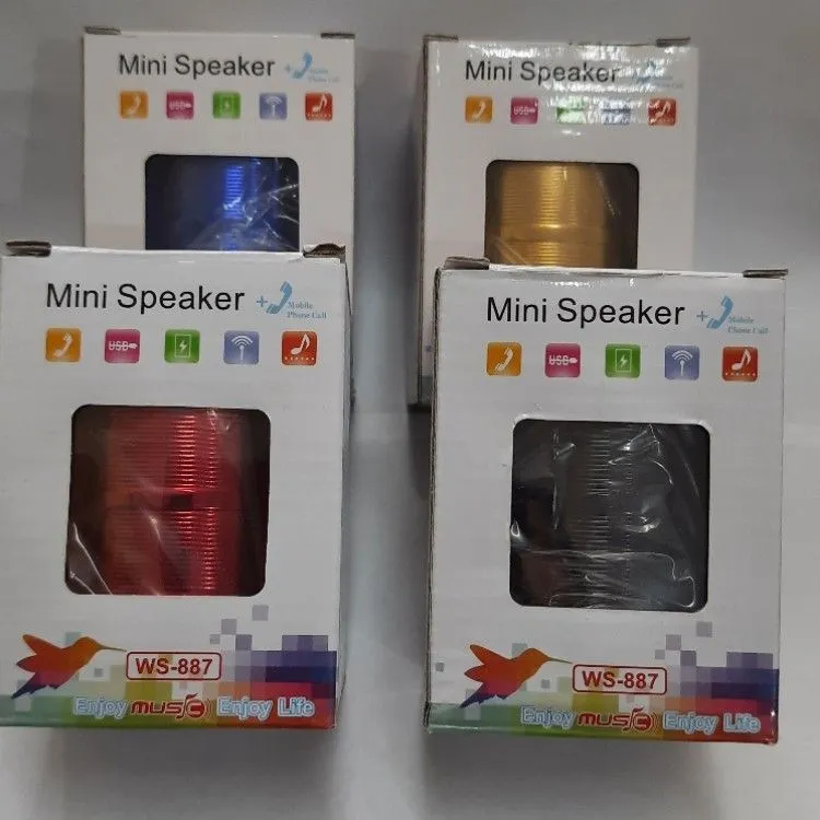 Mini caixa de  som Speaker 887