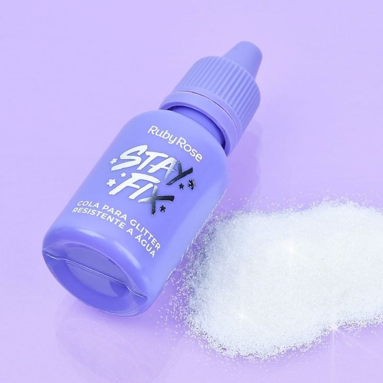 Cola Para Glitter Stay Fix Ruby Rose 15ml HB-580