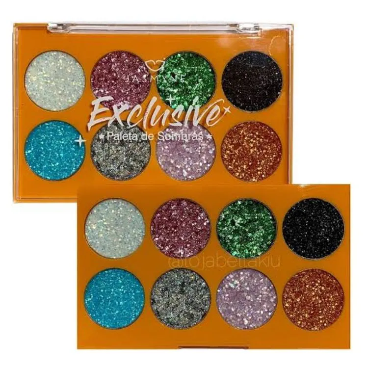 Paleta Glitter Exclusive Jasmyne JS01058 16g corA