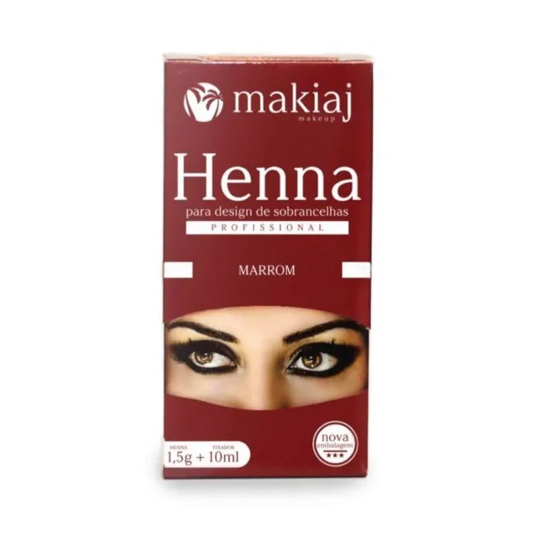 Henna Makiaj Marrom