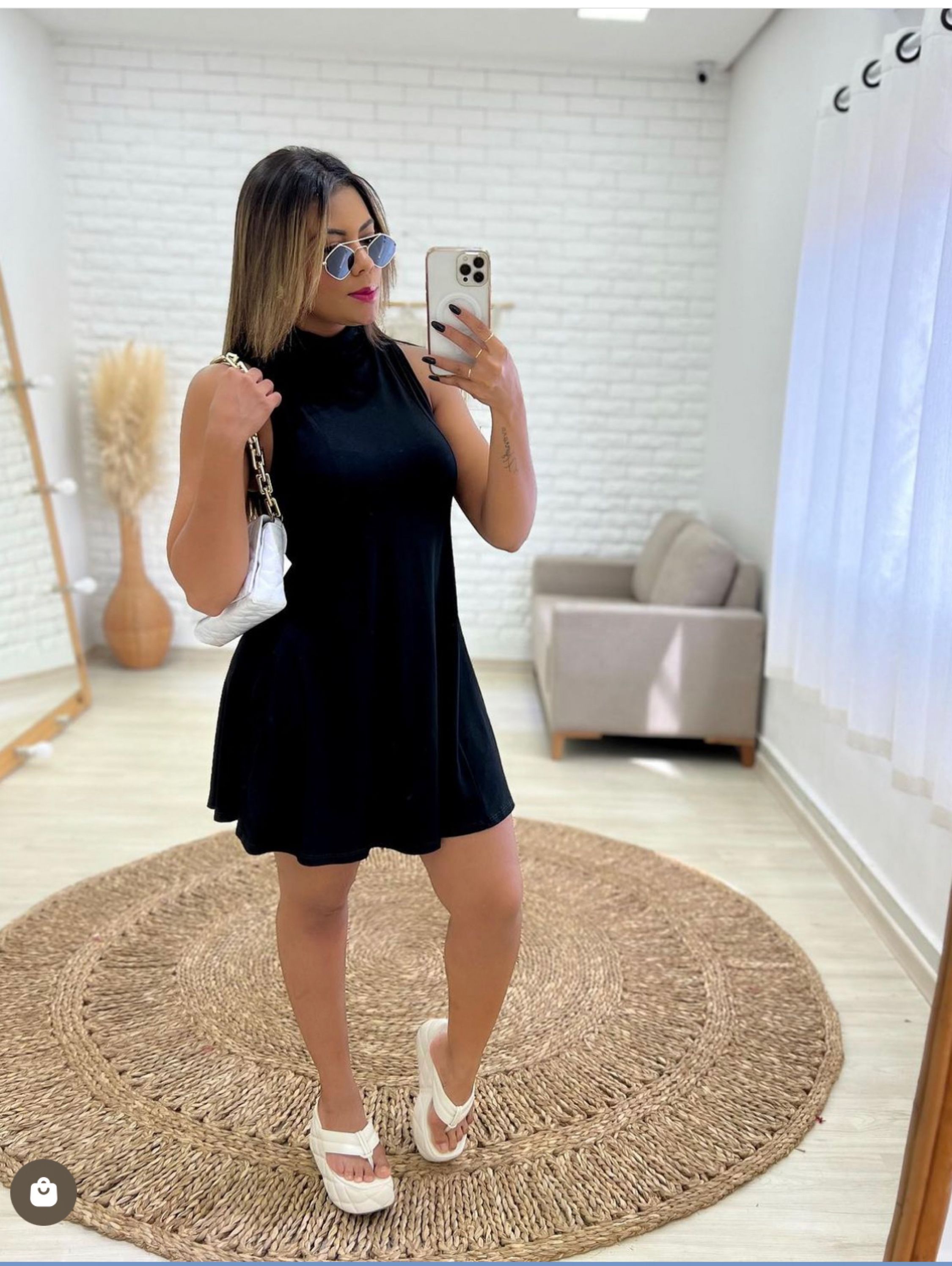 Vestido Golinha viscolycra