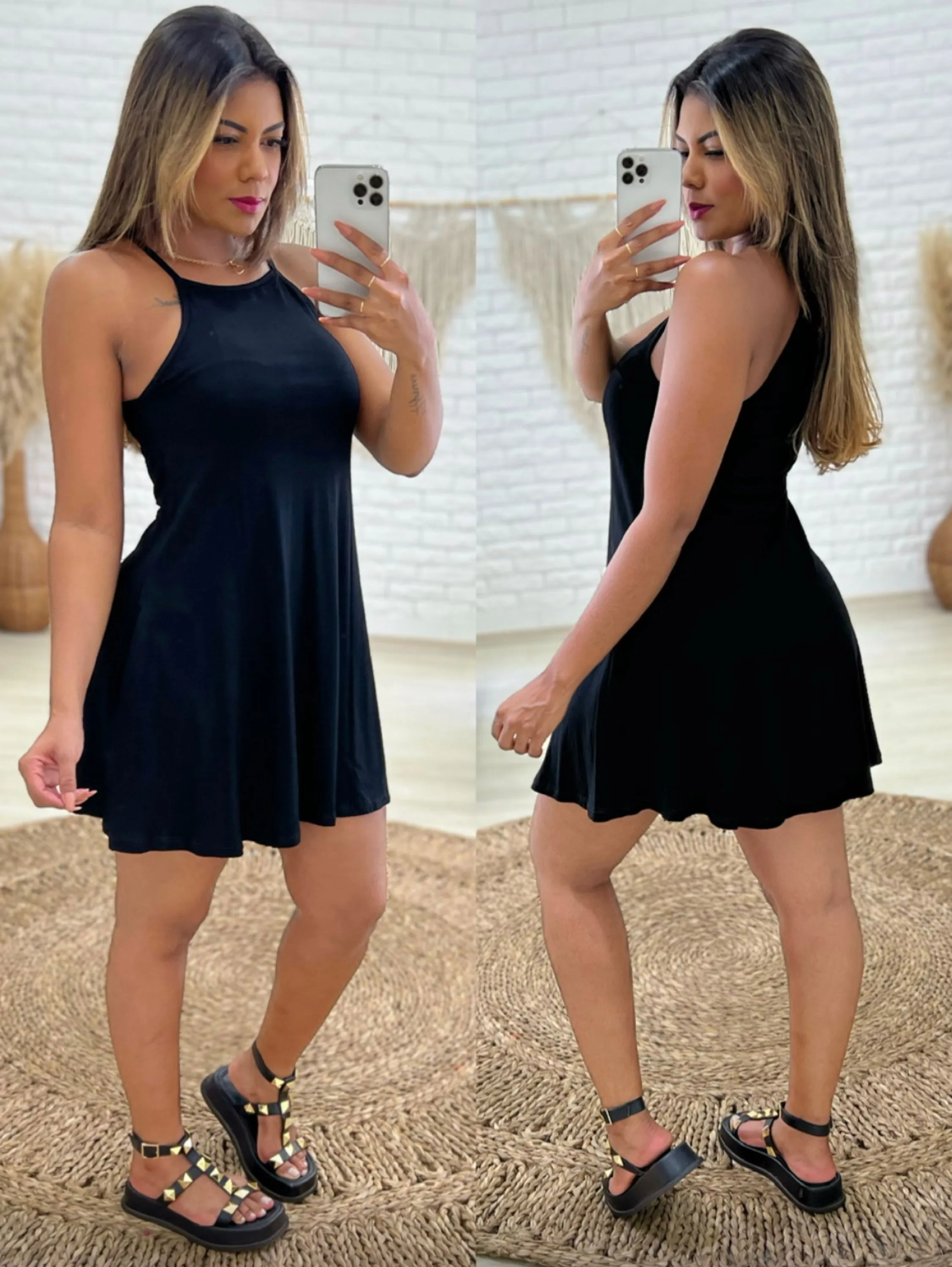 Vestido Regata com Bolso