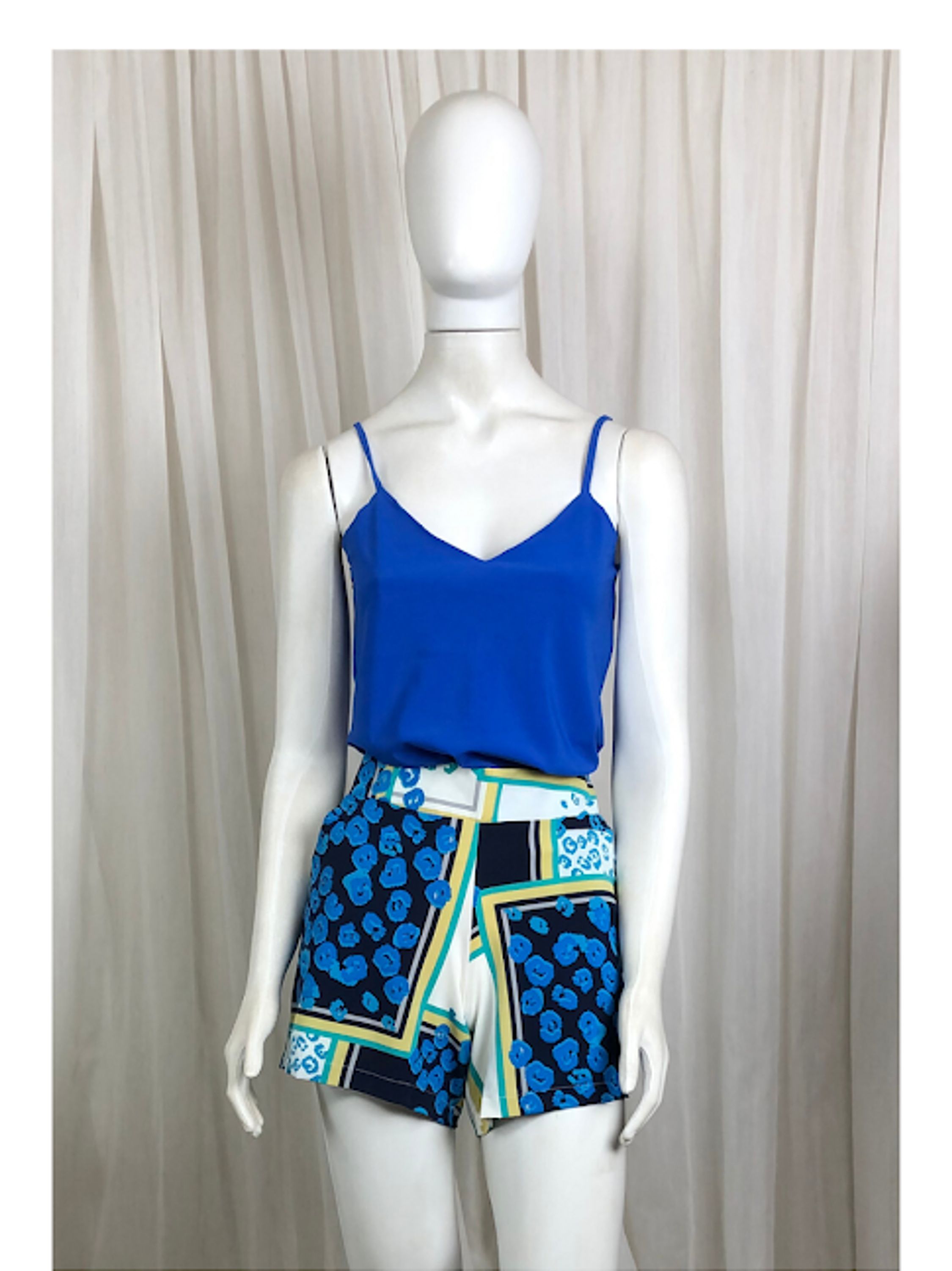 Conjunto P (38) Estampado Azul