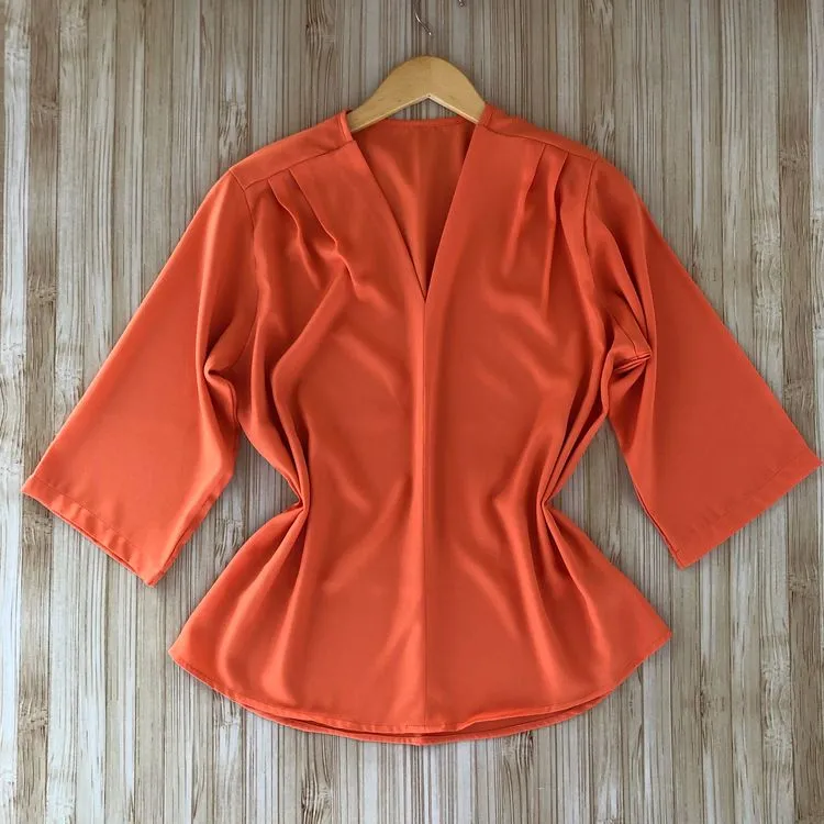 Blusa Laranja G (42)