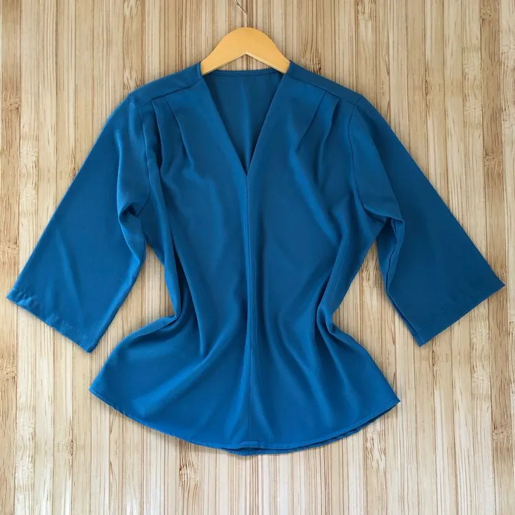 Blusa Azul G (42)