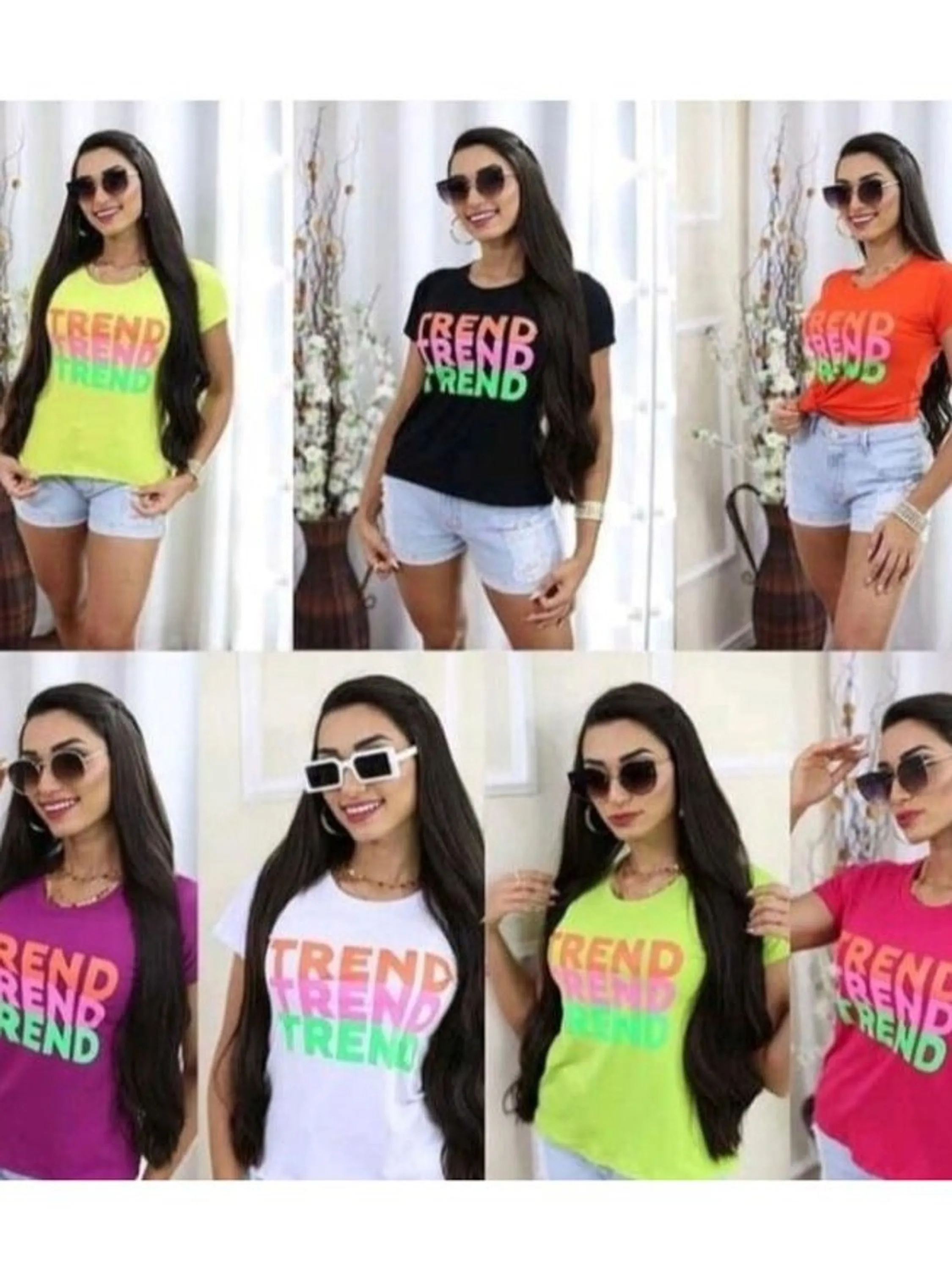 T-shirts descolada Trend