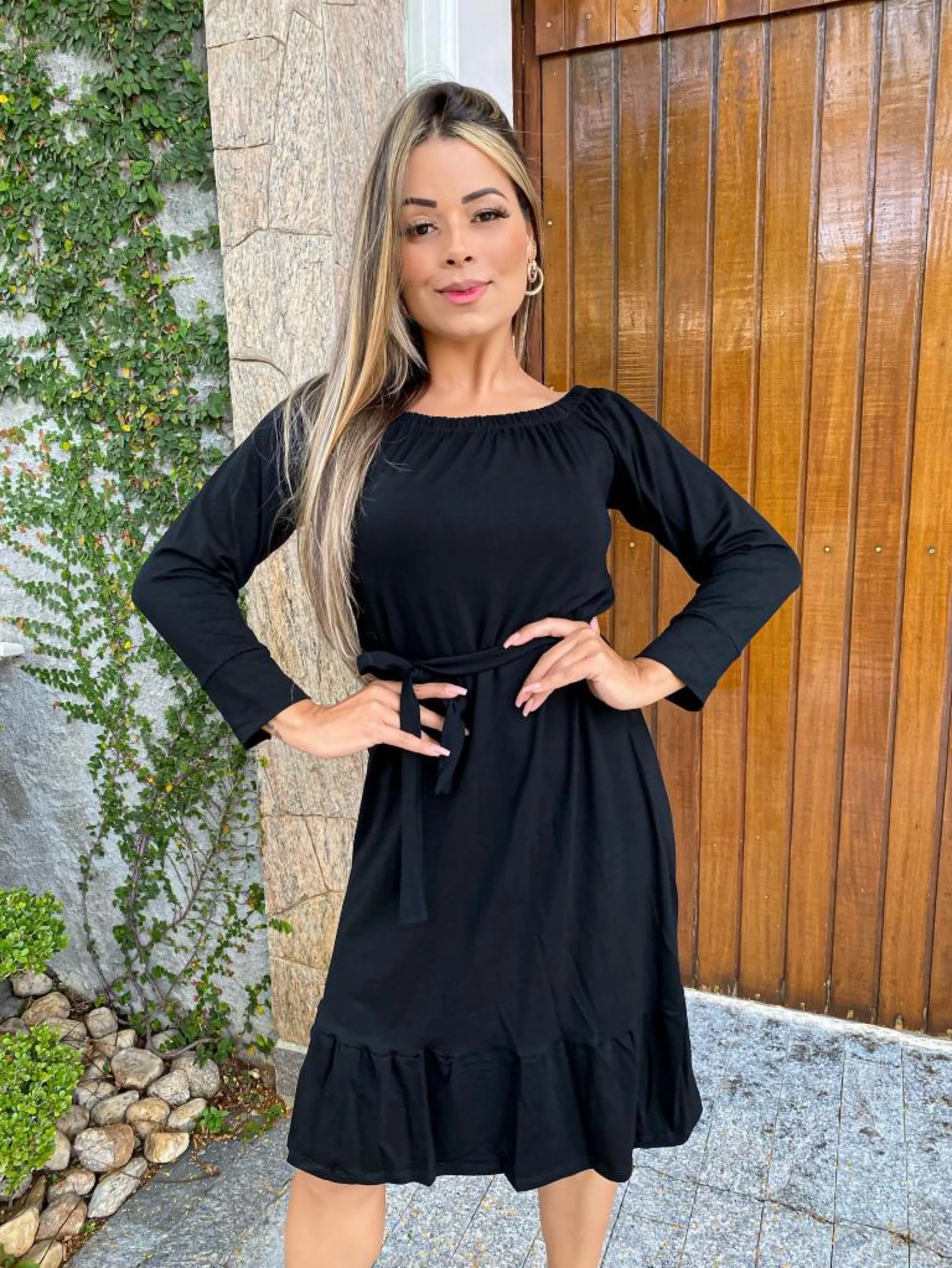 Vestido ciganinha