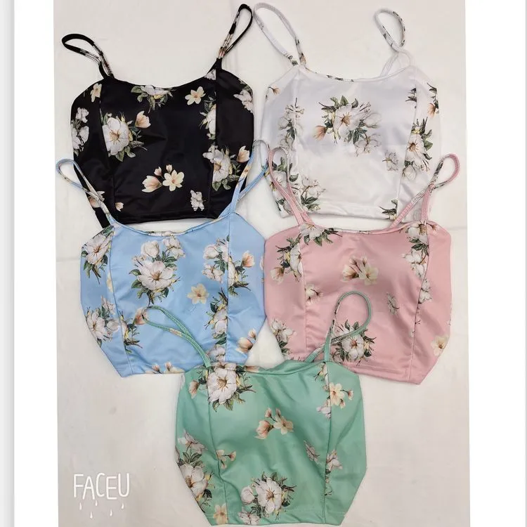 Cropped floral