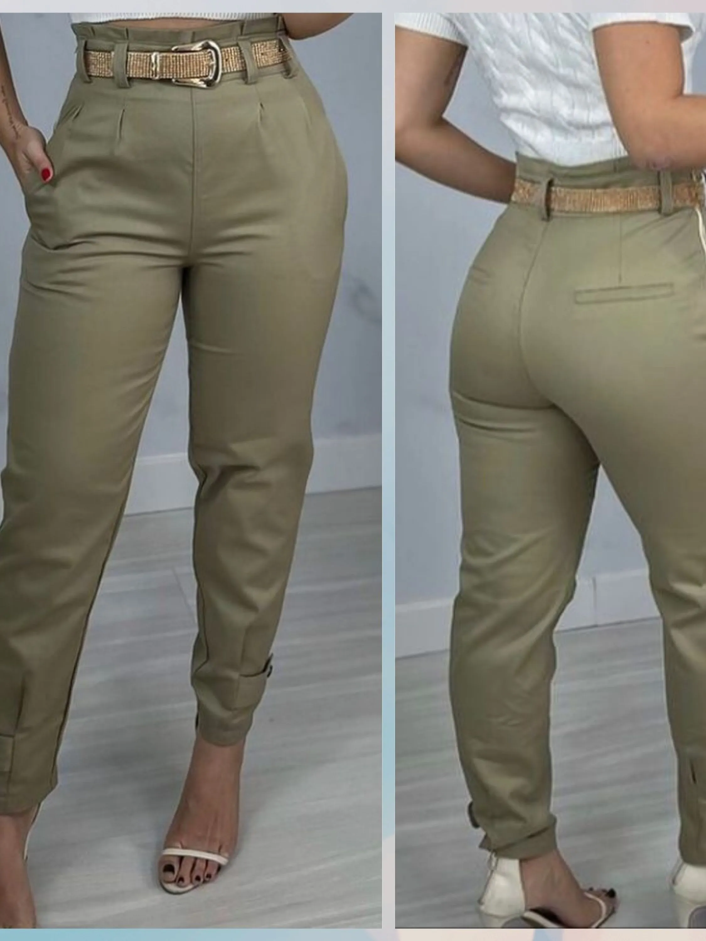 Calça de Sarja 8401