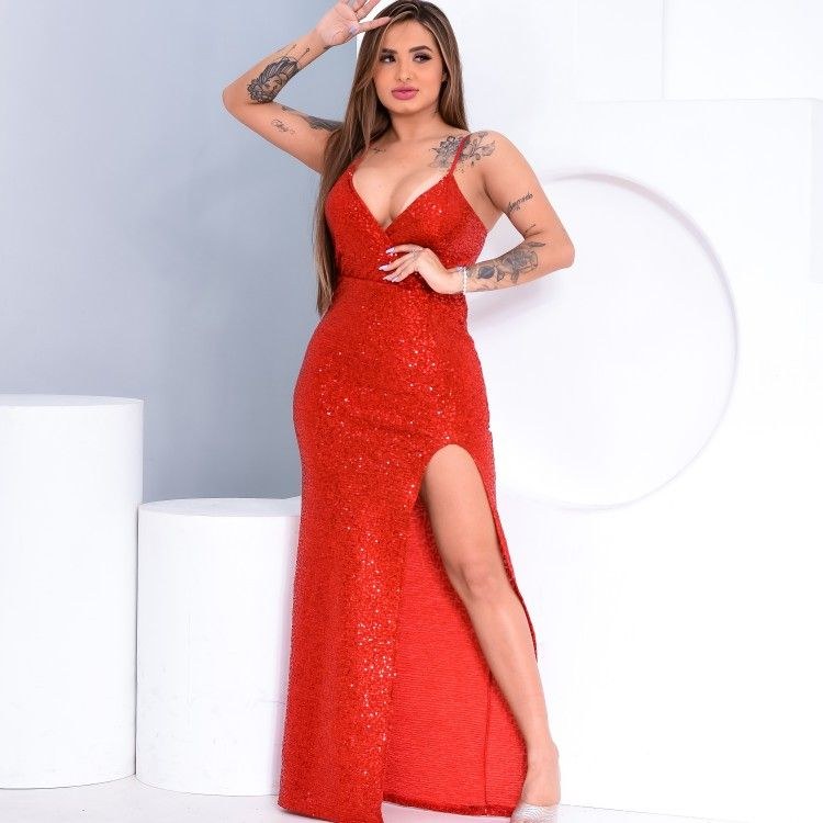 VESTIDO LONGO KOURTNEY