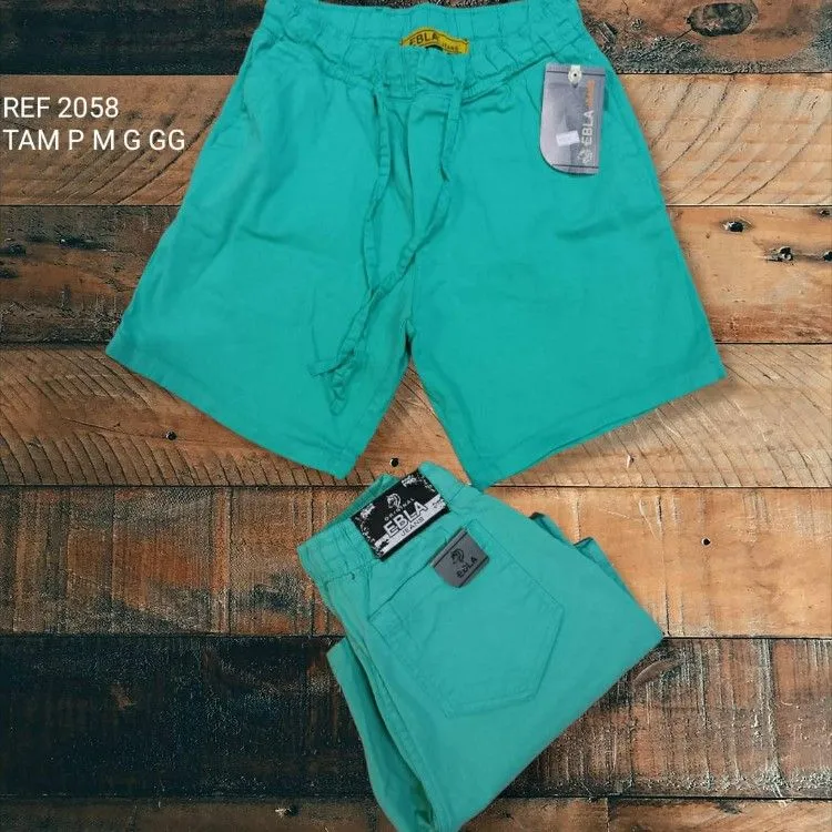 Short jogger verde 2058