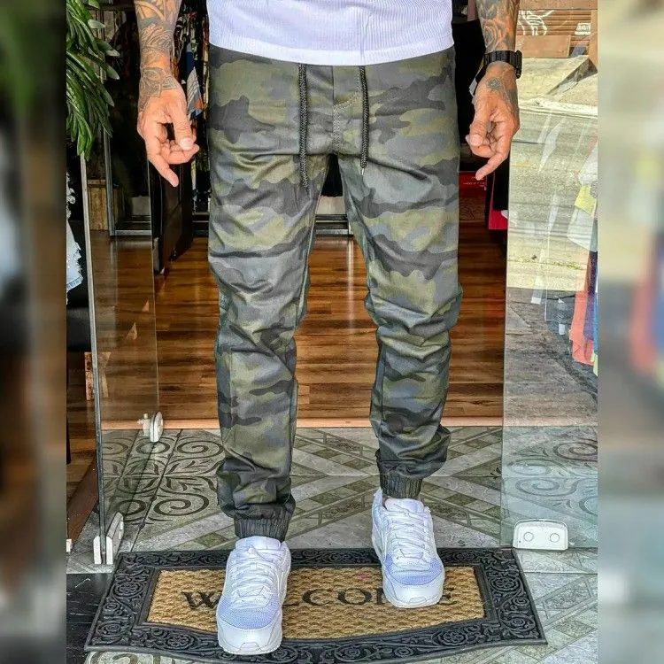 Calça jogger camuflada 1067