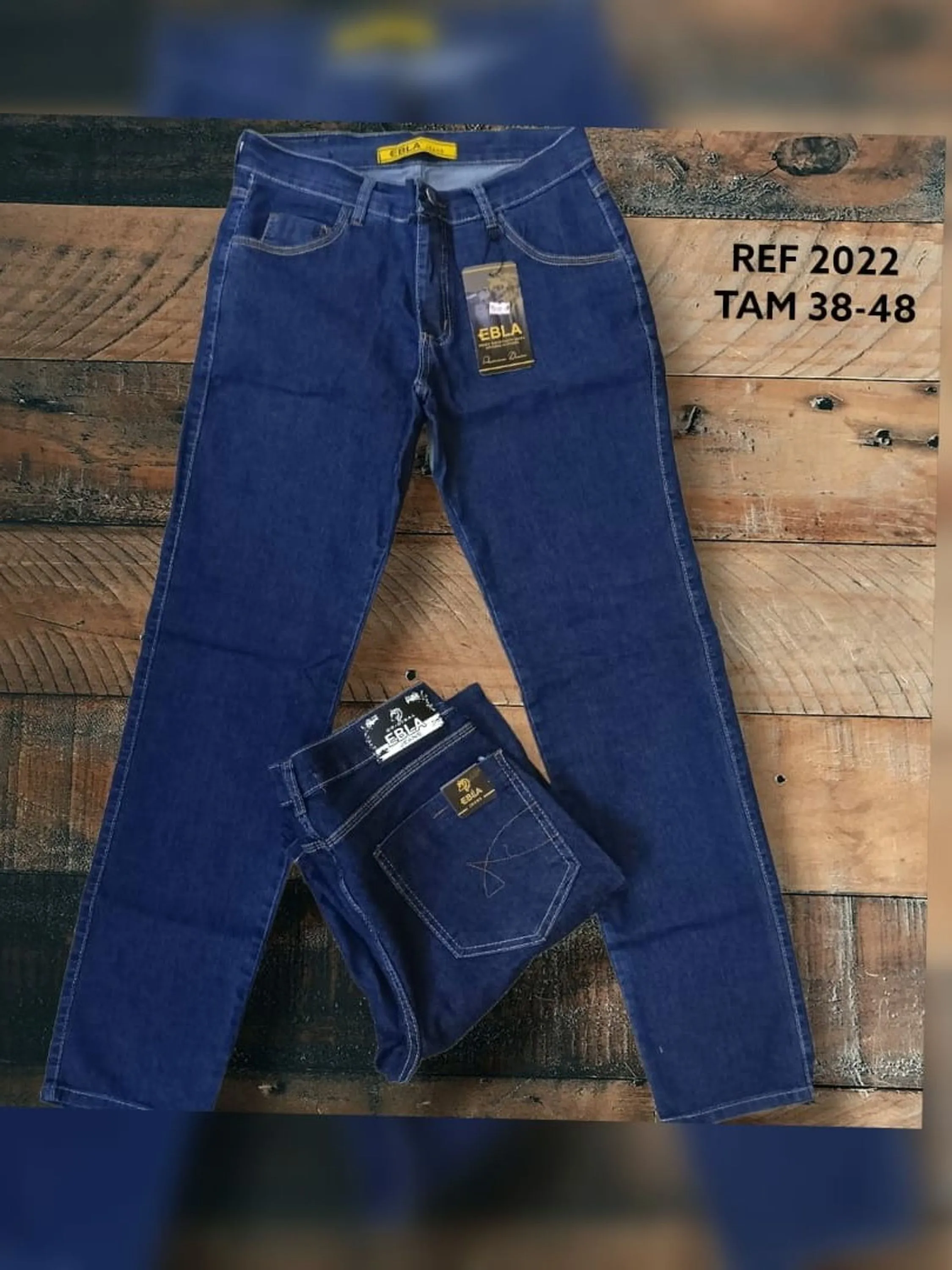 Calça jeans masculino basica 2022