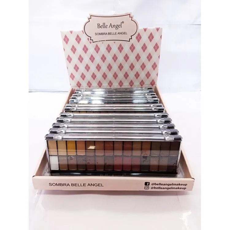 Paleta de Sombras Belle Angel 28 cores C/12 Unidades