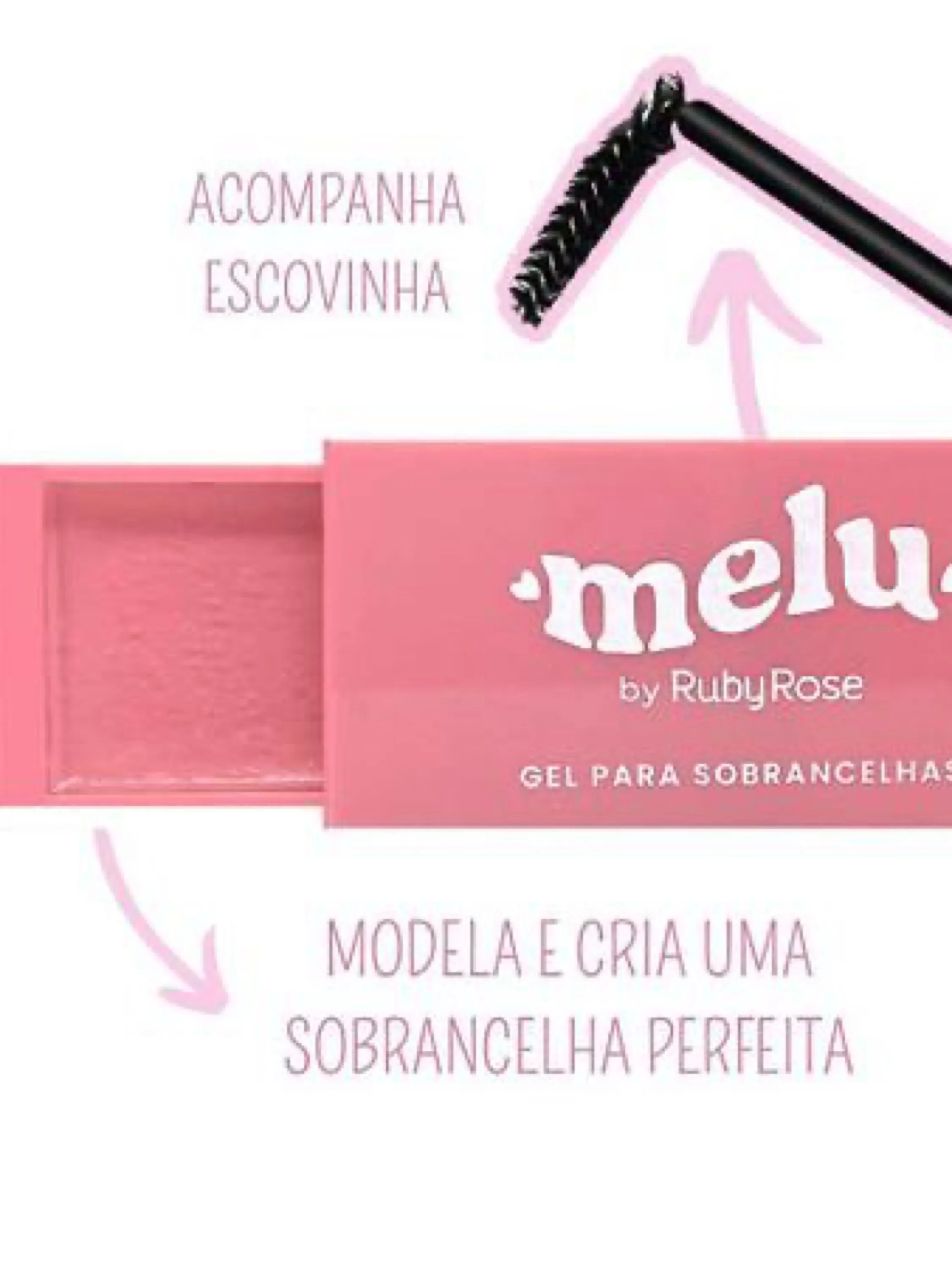 Gel modelador para Sobrancelha