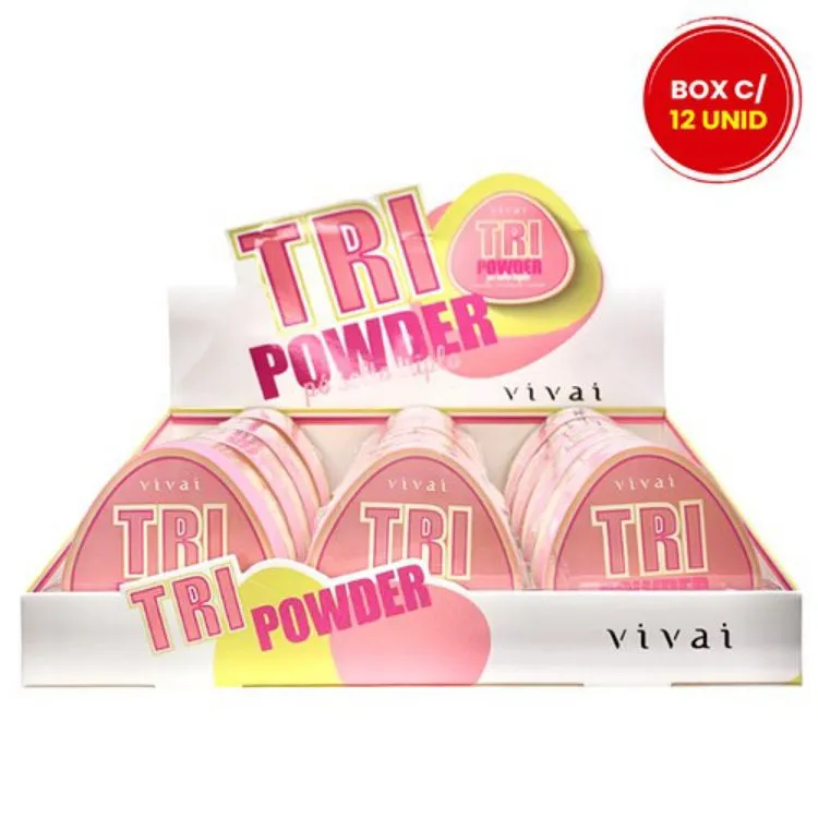 PÓ SOLTO TRIPLO TRI POWDER VIVAI 1045.1.1 - BOX COM 12 UNIDADES