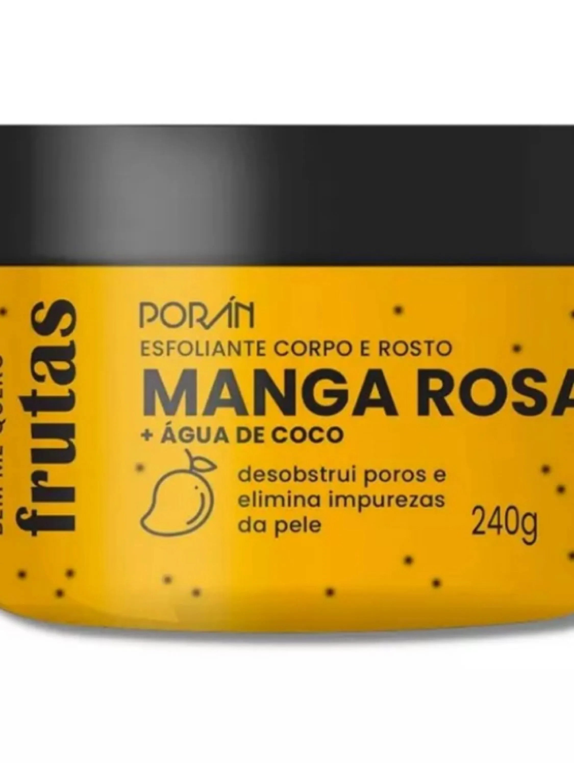 Esfoliante Porán Corpo E Rosto - Pele Renovada E Saudável Manga