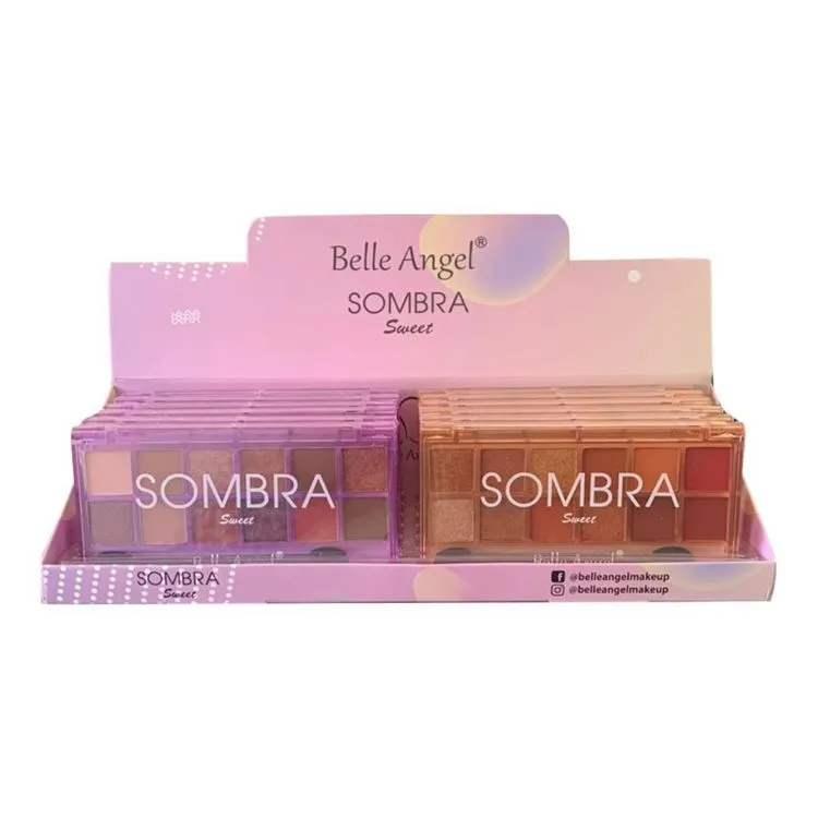 Início Olhos Sombras  Belle Angel - Paleta de Sombras Sweet B088 - Box C/12 Unidades