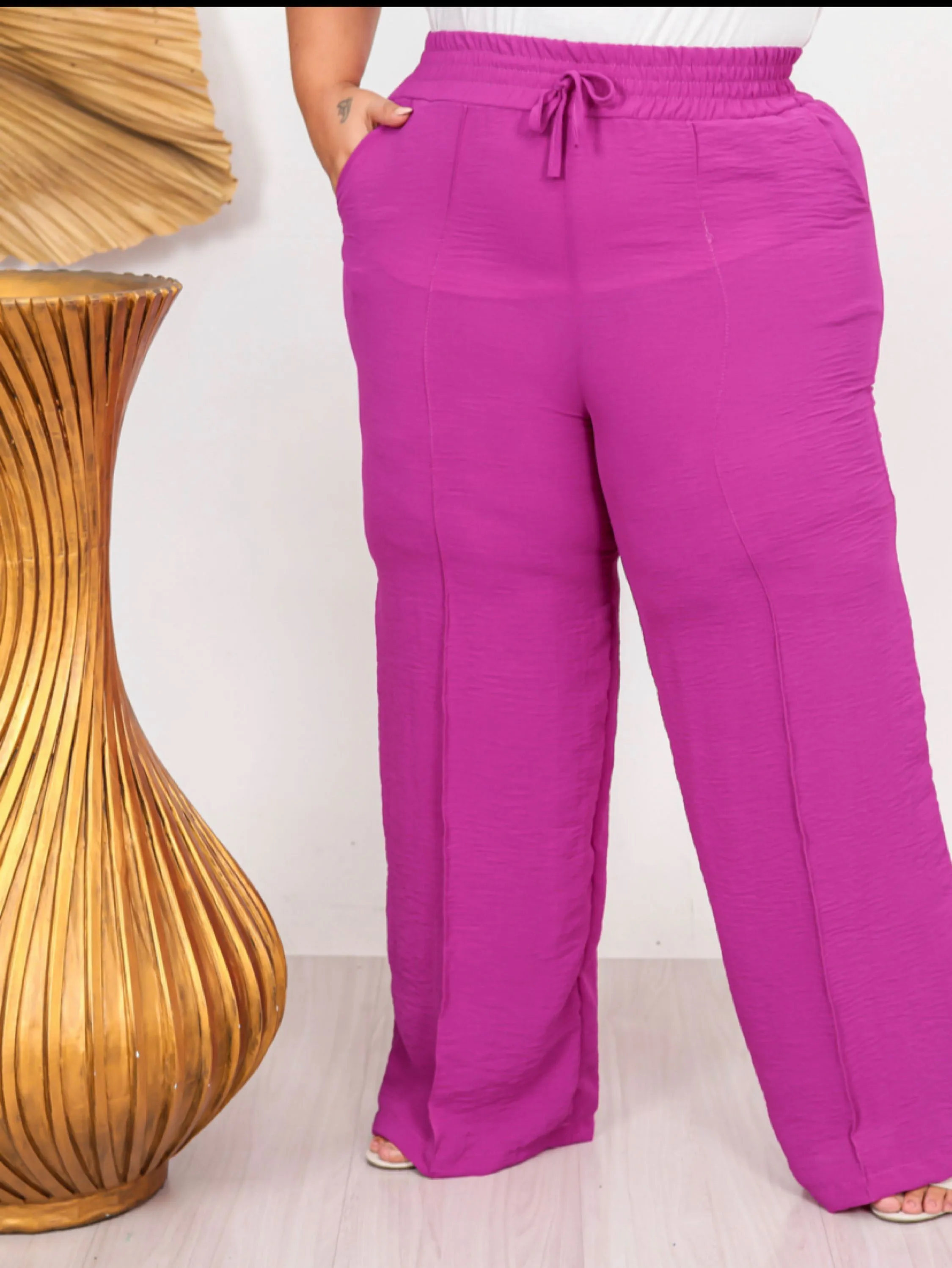 Calça duna plus size moda Feminina (EV064 PLUS)