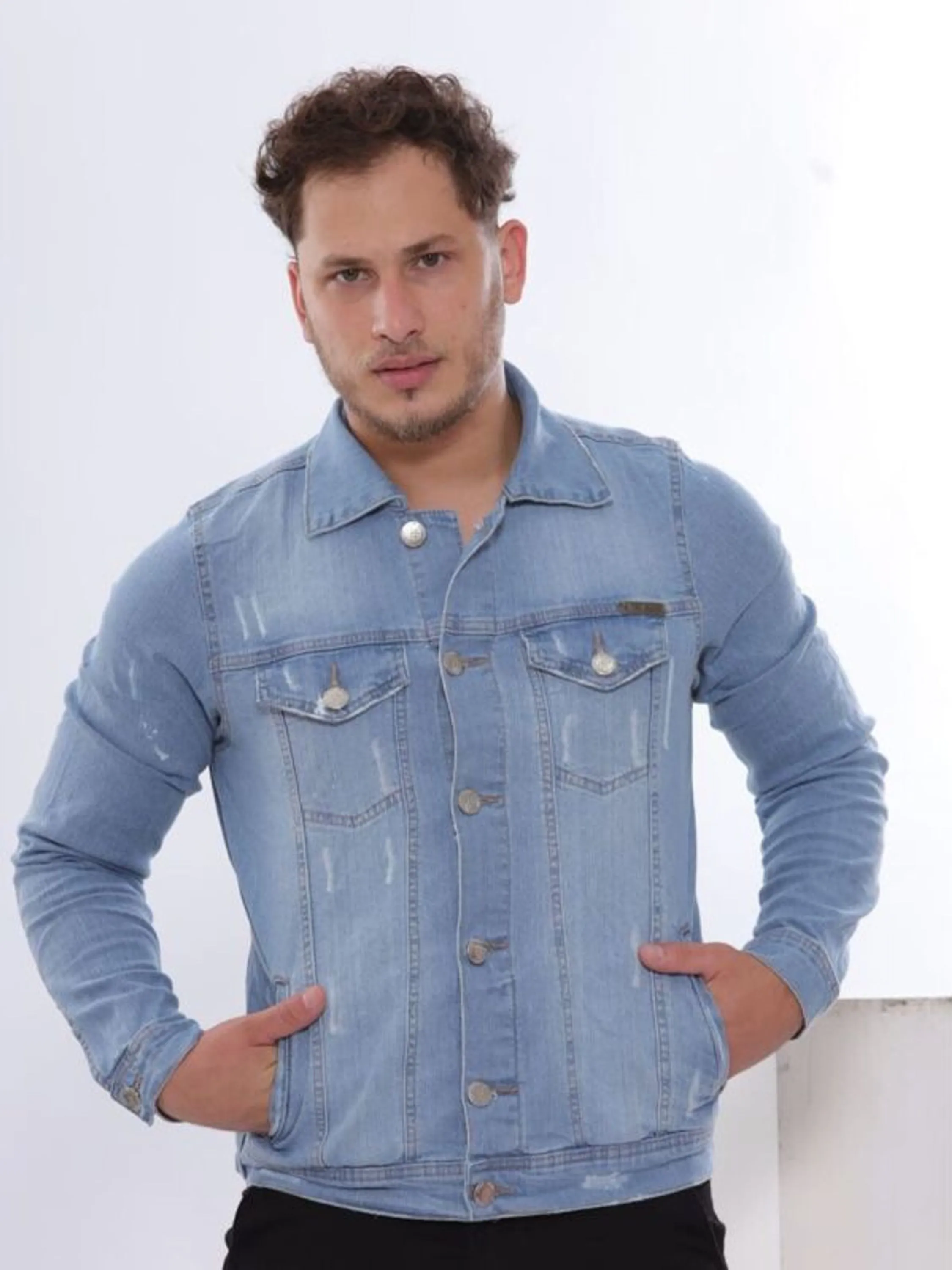 Jaqueta Masculina Jeans