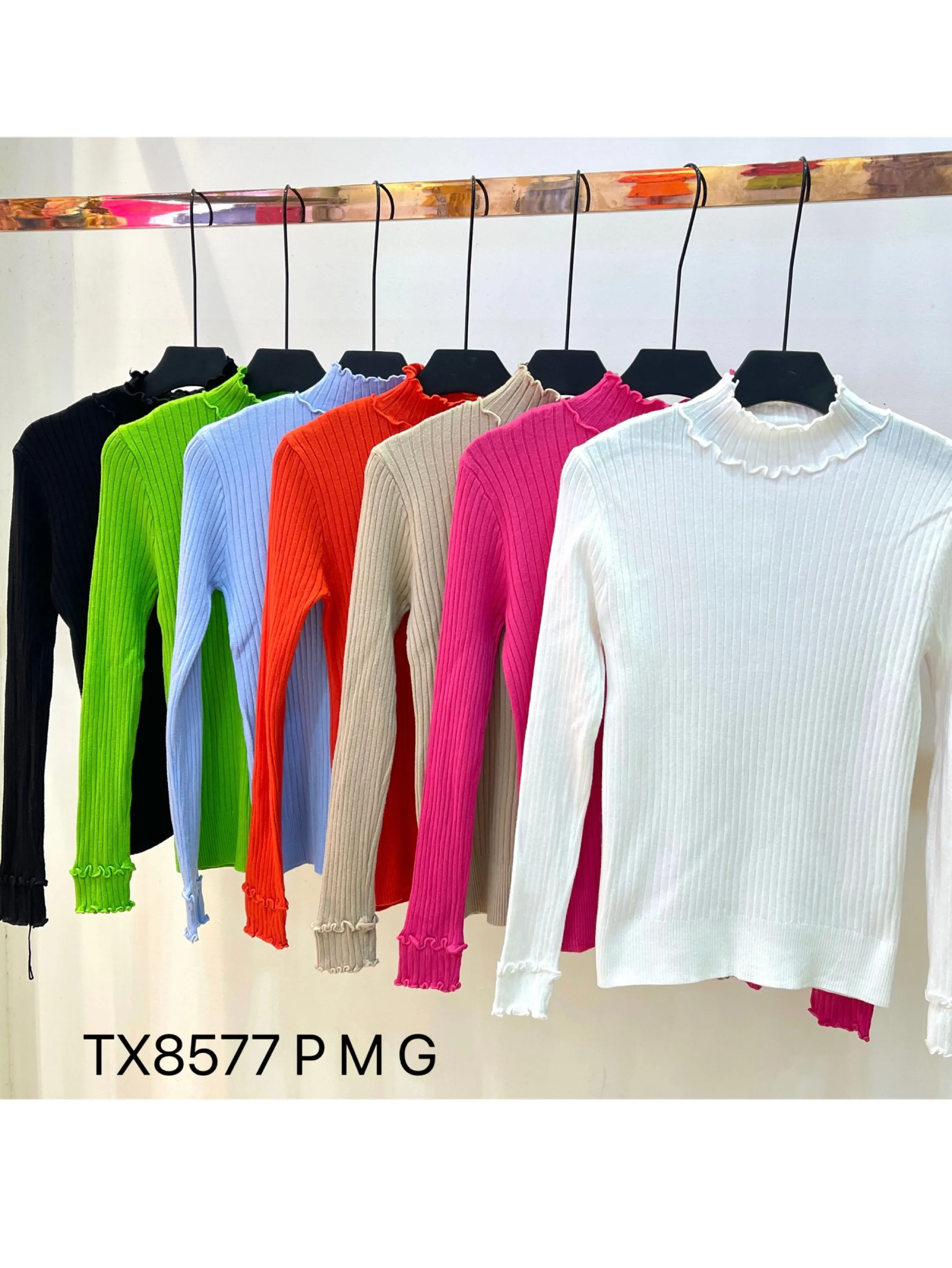 Blusa gola alta TX8577