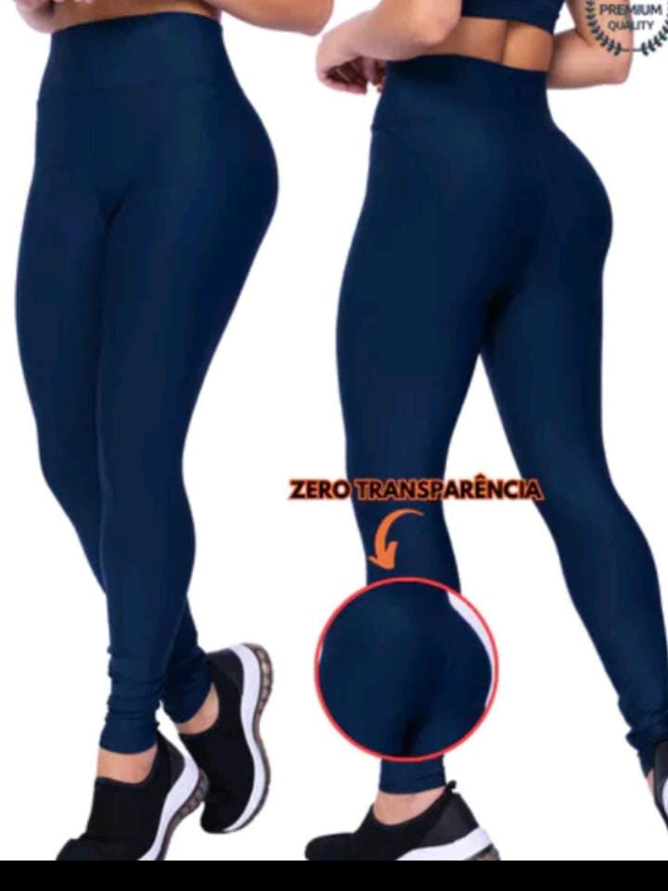 Legging flanelada modeladora  zero transparência, cintura alta,