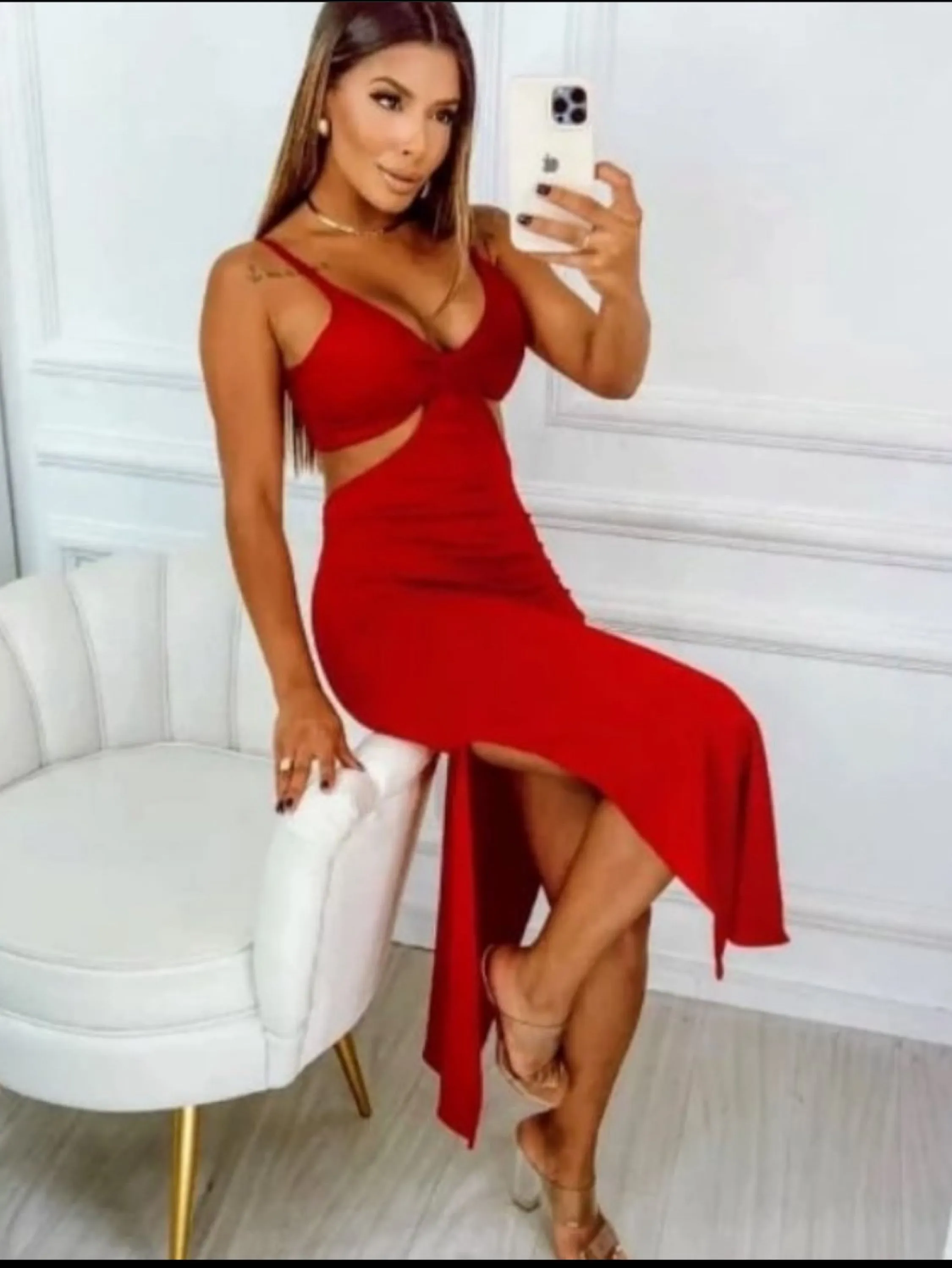 Vestido mídi verão